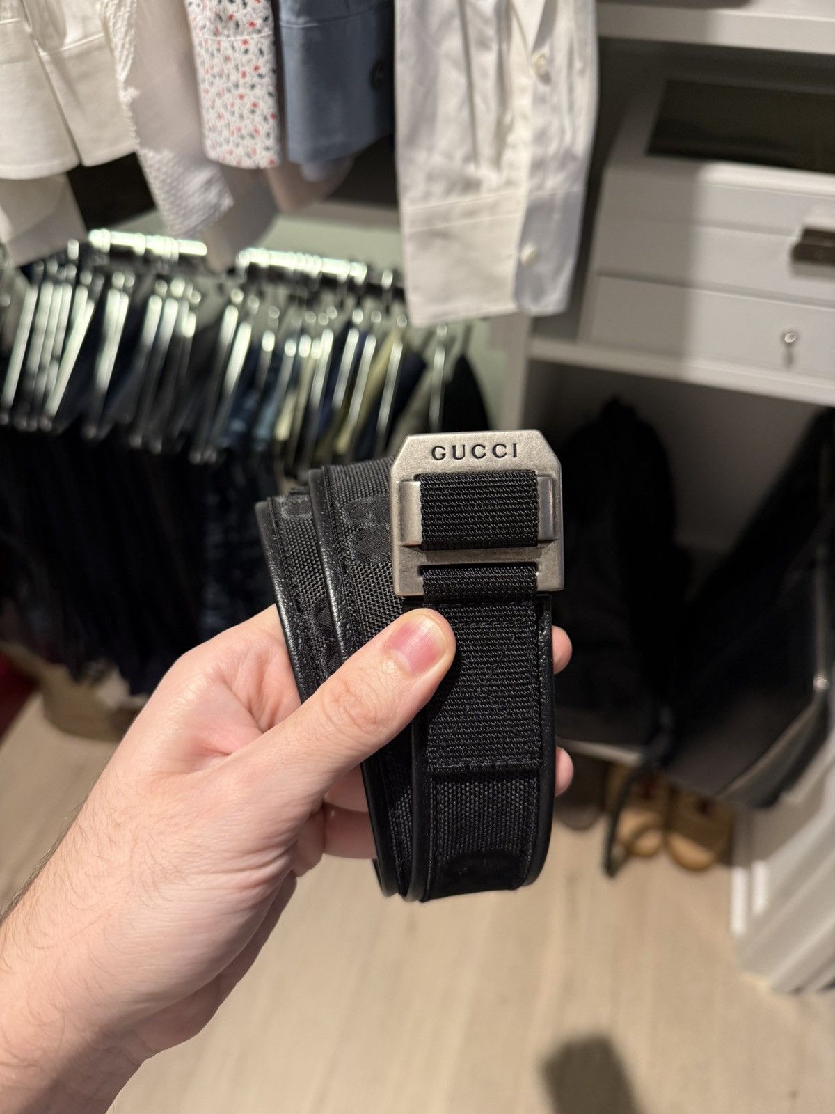 Gucci Gucci "Off The Grid" belt Size 28 - 1 Thumbnail
