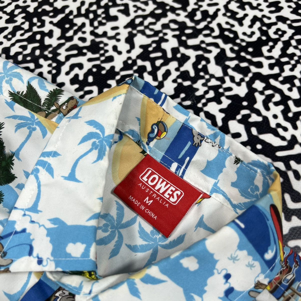 Vintage Vintage Y2K Lowes Australia Hawaiian Palm Surf Style Shirt Size US M / EU 48-50 / 2 - 12 Thumbnail