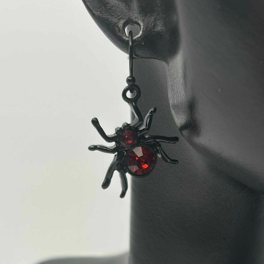 Other Red & Black Spider Earrings Size ONE SIZE - 1 Thumbnail