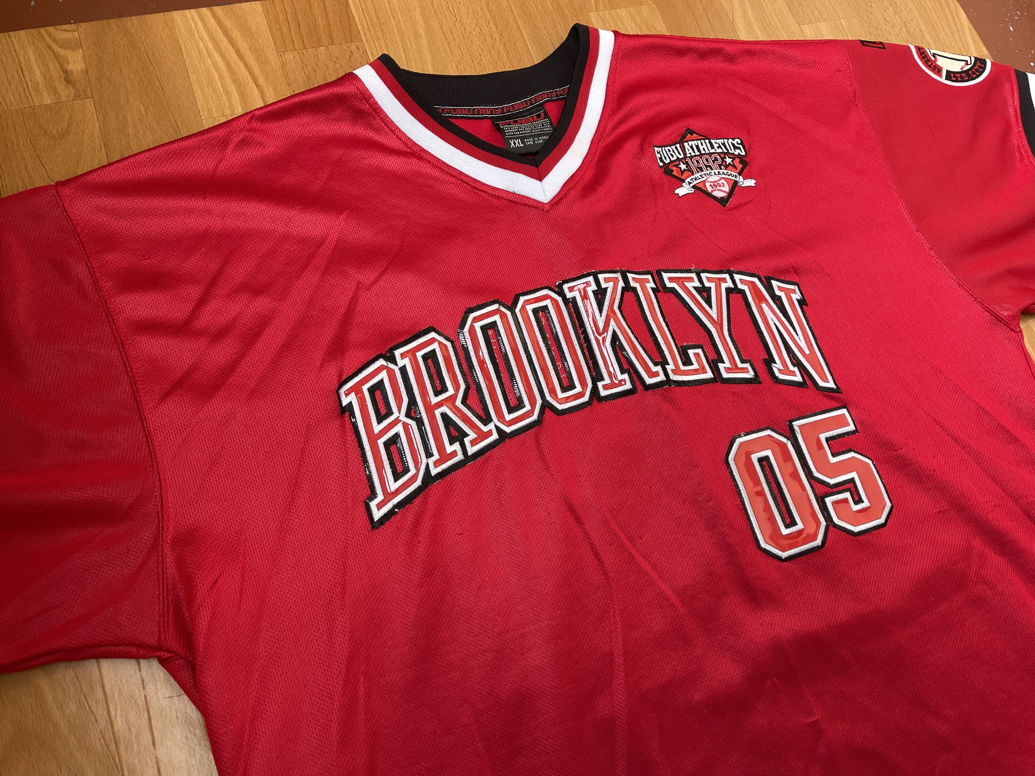 Fubu FUBU jersey Brooklyn City Series vintage New York tshirt XXL Size US XXL / EU 58 / 5 - 5 Thumbnail