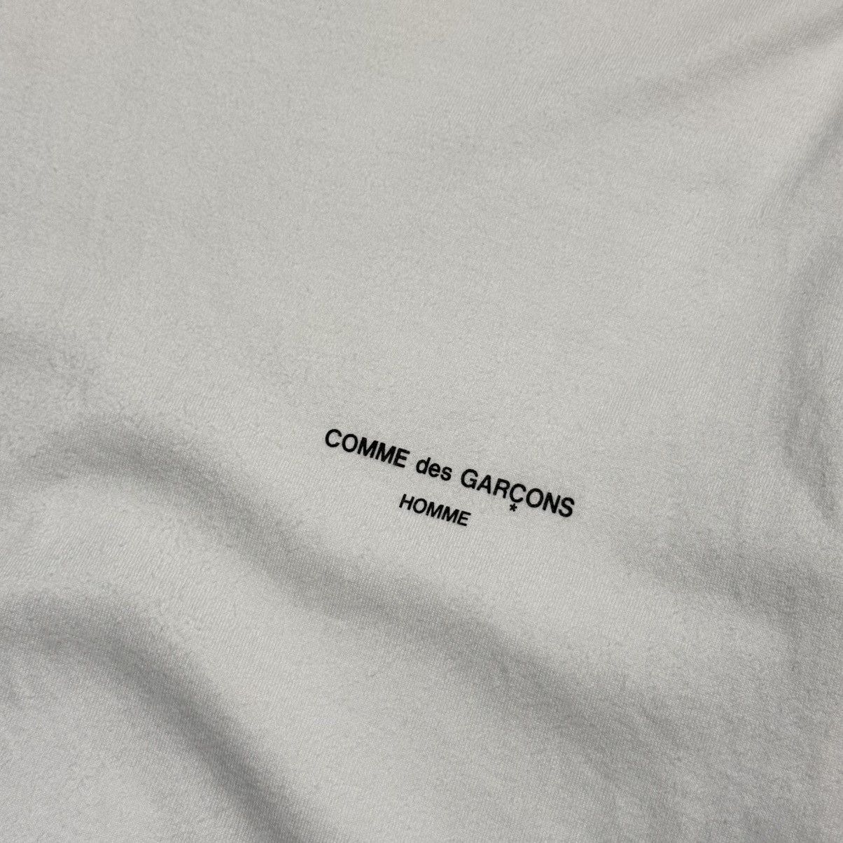 Comme des Garcons Homme Comme des Garçons HOMME Simple Logo Print Tes Size US M / EU 48-50 / 2 - 3 Thumbnail