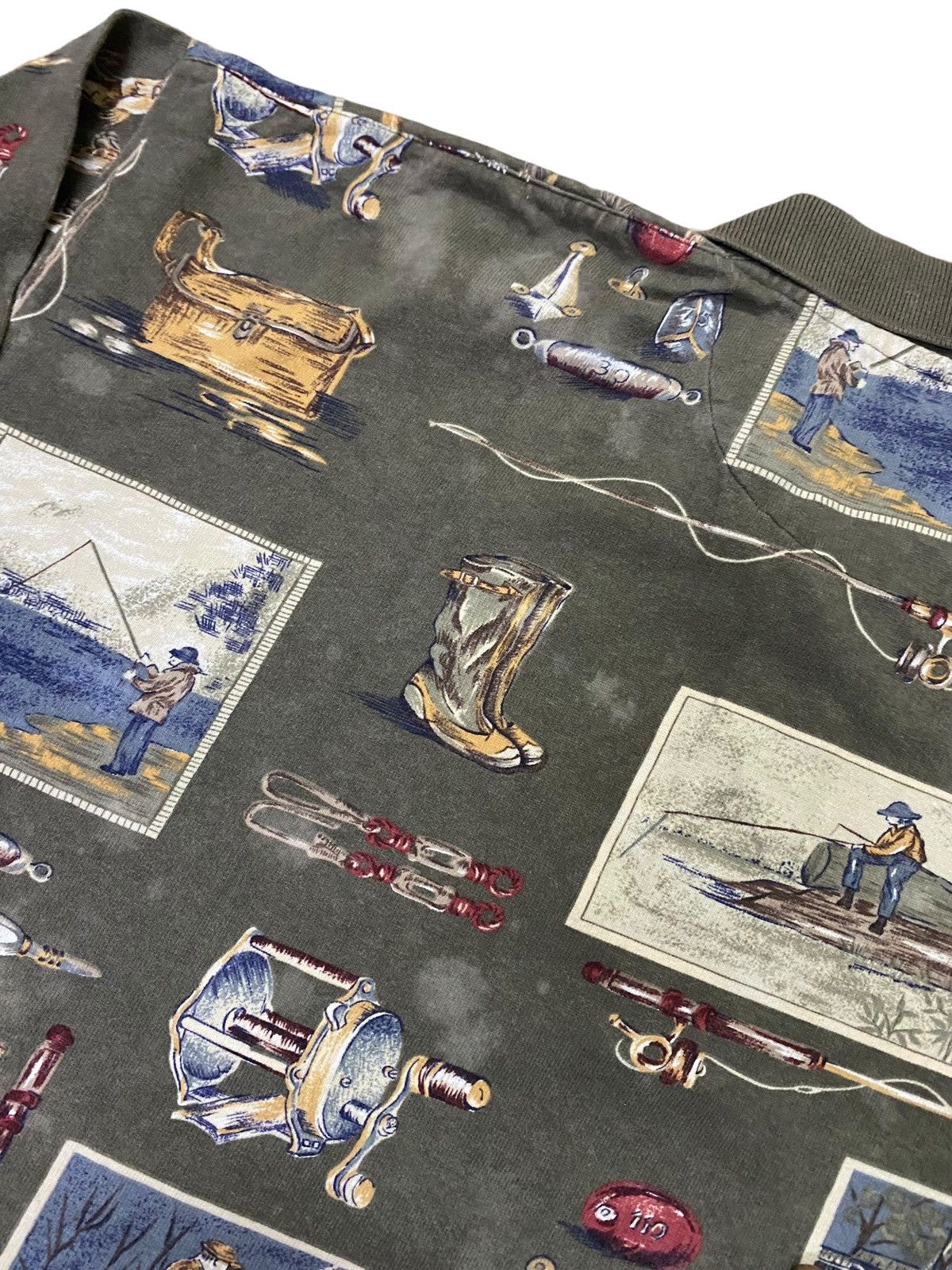 Chaps Ralph Lauren × Ralph Lauren × Vintage Vintage Chaps Ralph Lauren Oversized Polo Shirt Size US L / EU 52-54 / 3 - 4 Thumbnail