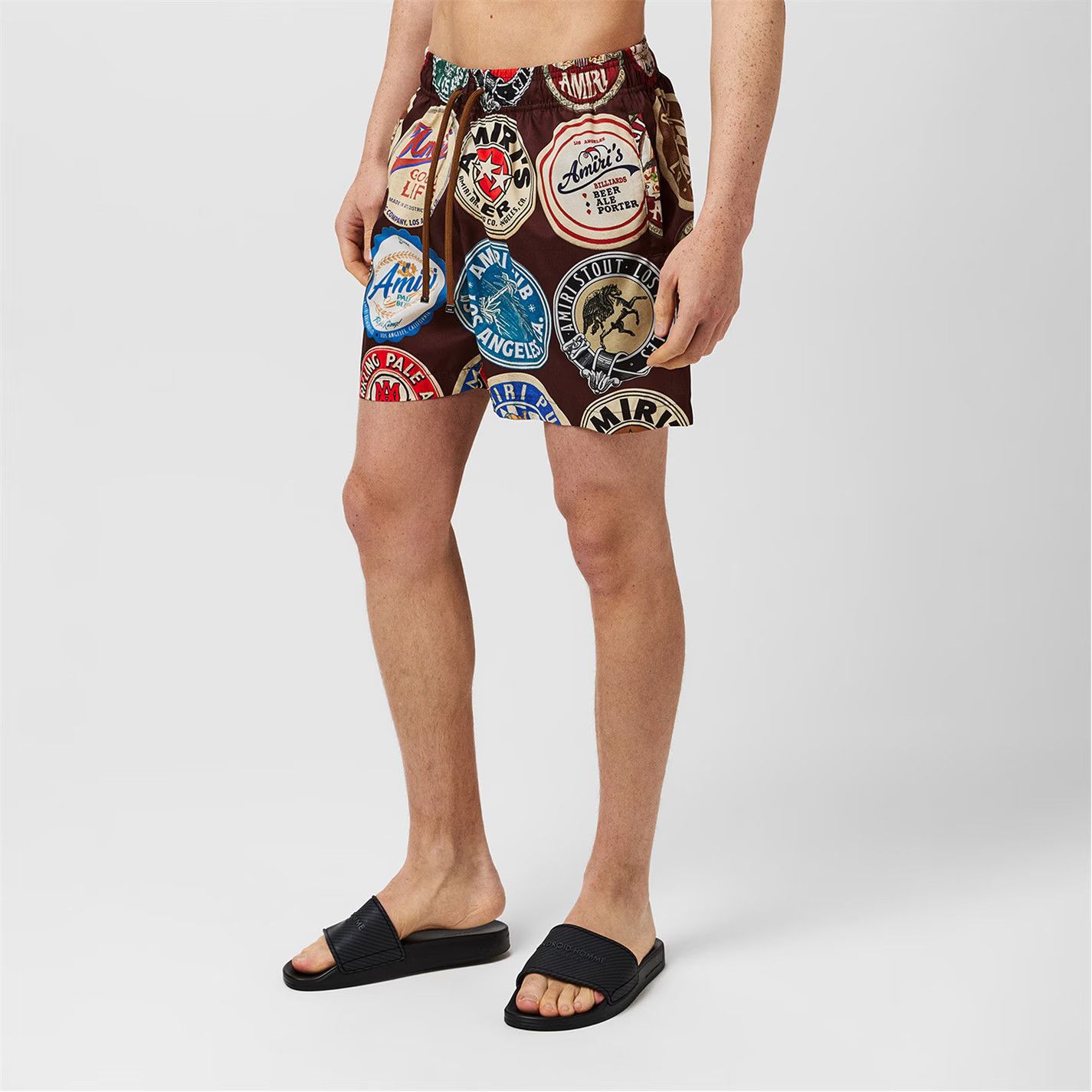 Amiri oc11z0126 Coaster Swim Shorts in Multicolor Size US 34 / EU 50 - 5 Thumbnail