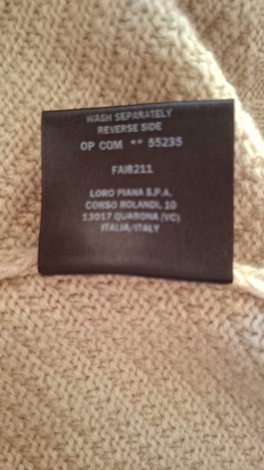 Loro Piana Loro Piana Cable Knit Baby Cashmere Size US L / EU 52-54 / 3 - 4 Thumbnail