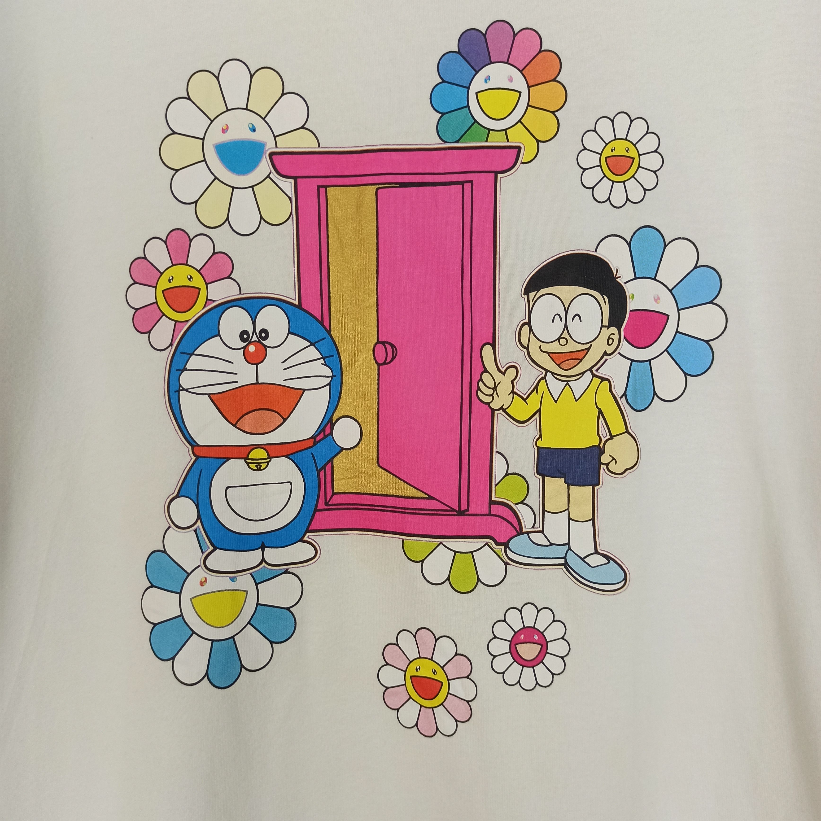 Takashi Murakami × Uniqlo Doraemon X Takashi Murakami Tshirt Uniqlo Size US M / EU 48-50 / 2 - 2 Thumbnail