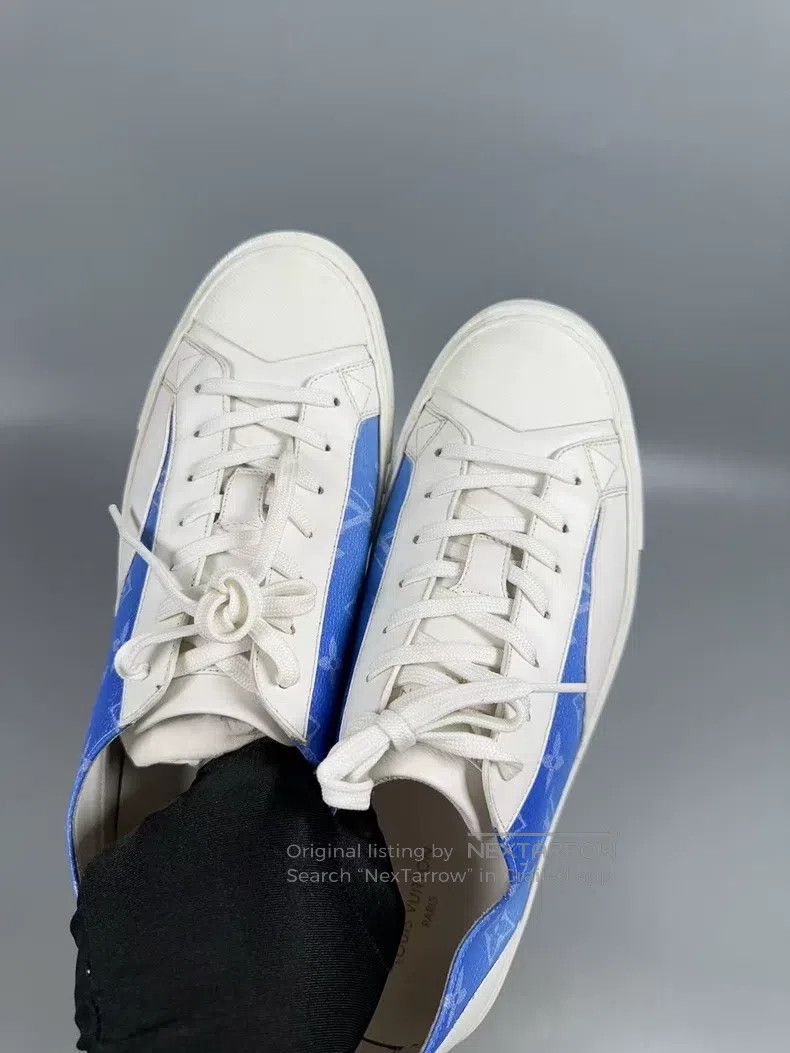 Other Louis Vuitton Blue Sky and White Cloud Casual Shoes Size US 7 / EU 40 - 5 Thumbnail