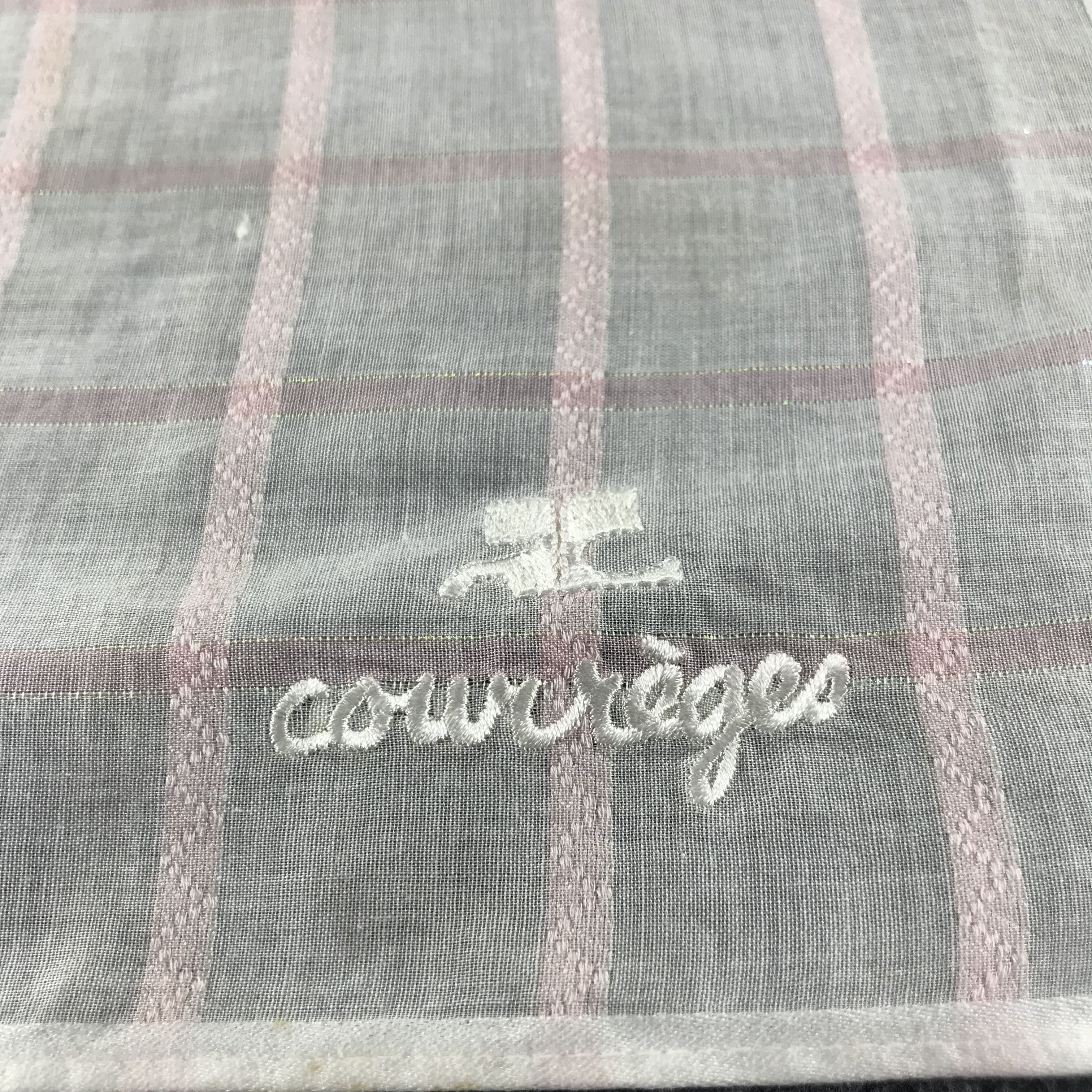 Courreges Courreges Handkerchief Neckerchief Bandana H120 Size ONE SIZE - 4 Thumbnail