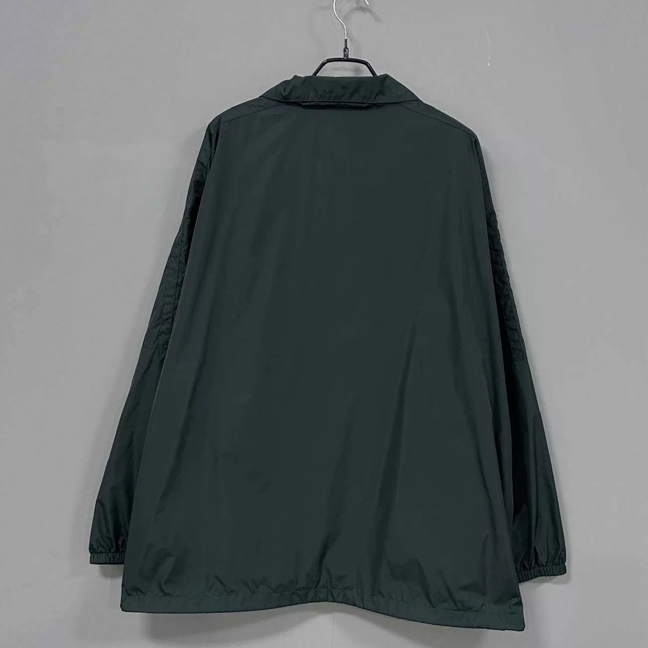 Balenciaga Balenciaga Dark Green Color Blocked Logo Shell Jacket S Size S / US 4 / IT 40 - 3 Thumbnail
