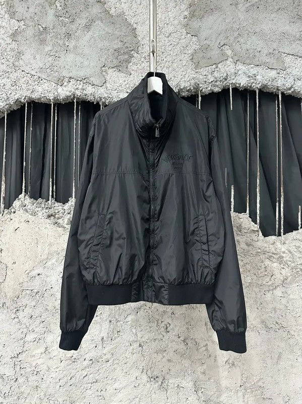 Versace Versace Black Men's Long Sleeve Jacket 0089 Size US M / EU 48-50 / 2 - 1 Thumbnail