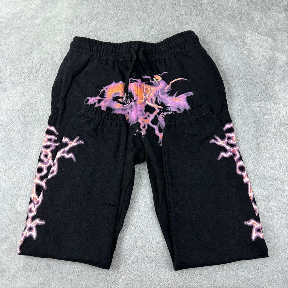 Vlone Vlone x Never Broke Again Black 100% Cotton Sweatpants Made Size US 28 / EU 44 - 7 Thumbnail