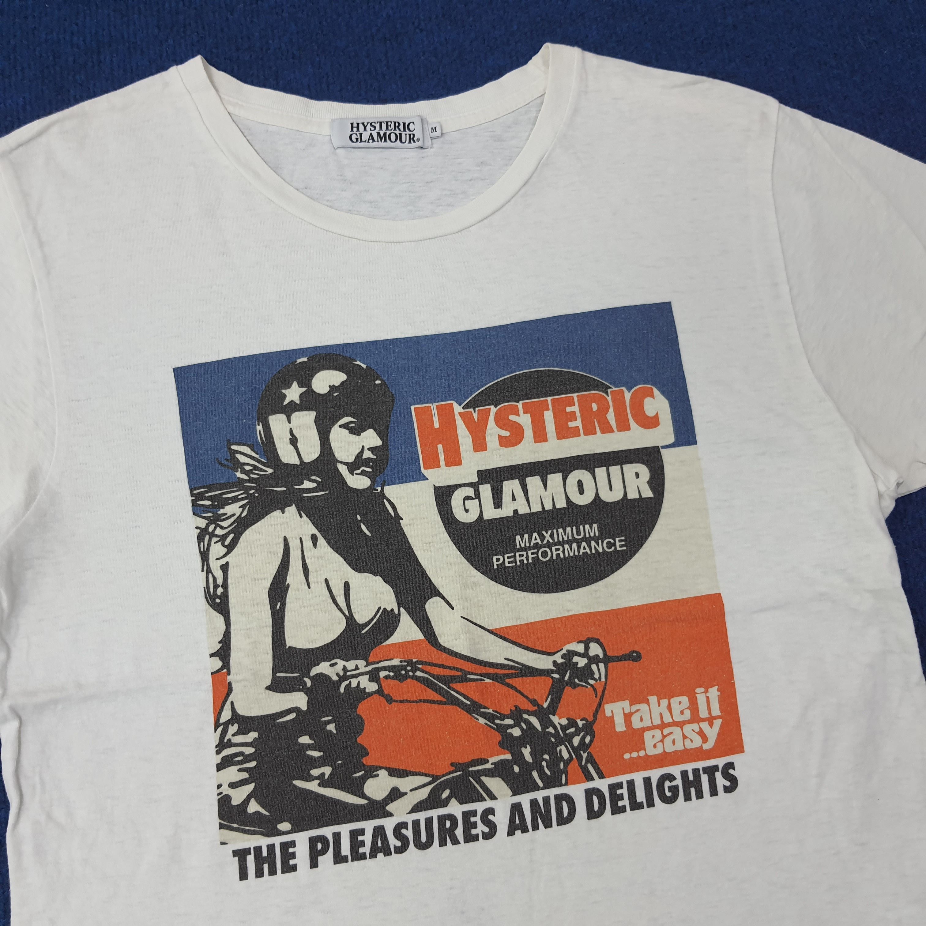 Hysteric Glamour Vintage Hysteric Glamour Japanese Brand Tshirt C223N74 Size US S / EU 44-46 / 1 - 2 Thumbnail