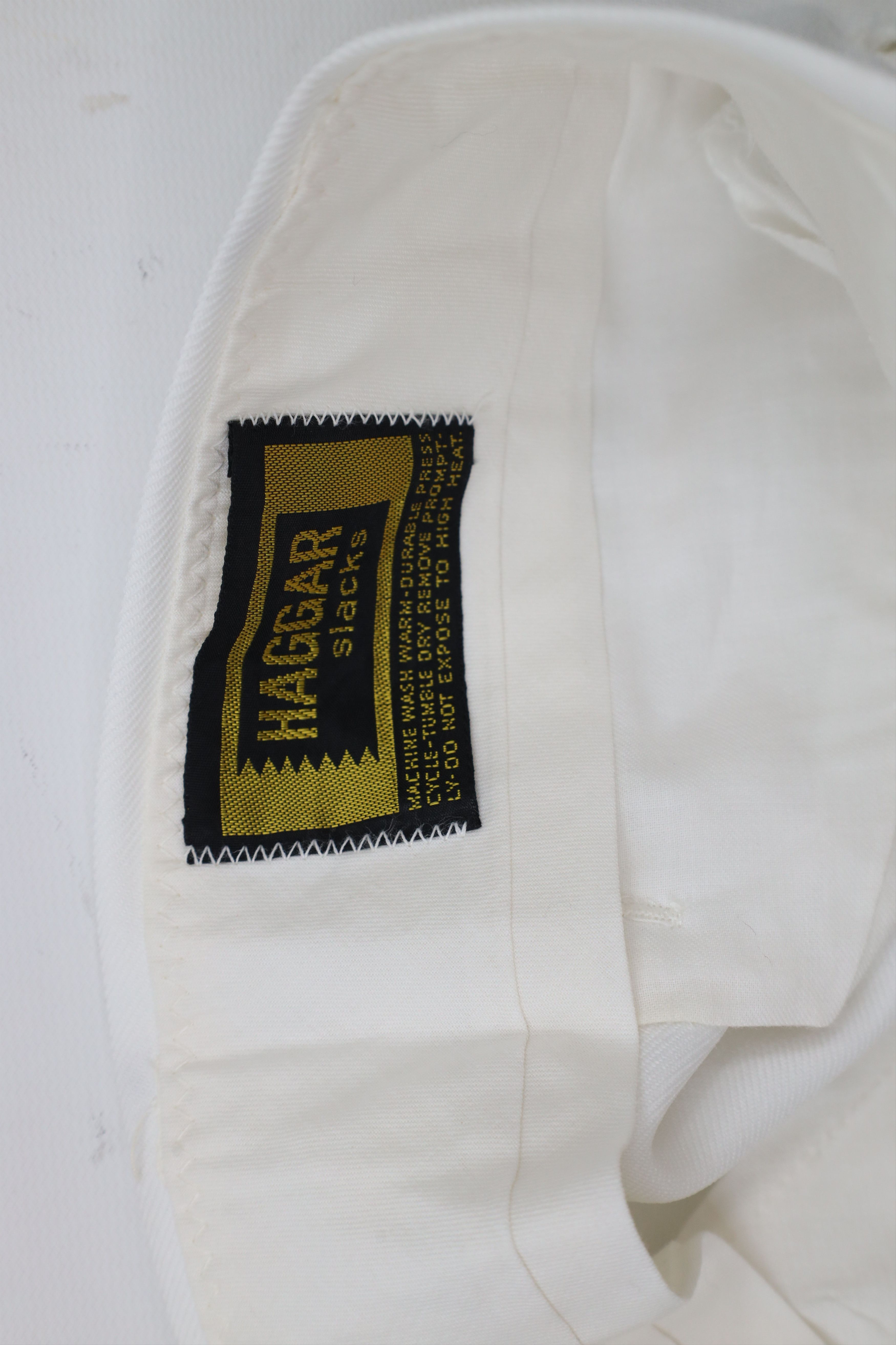 Vintage Vintage 70s Streetwear Flared Wide Leg Chino Pants White USA Size US 33 - 10 Thumbnail