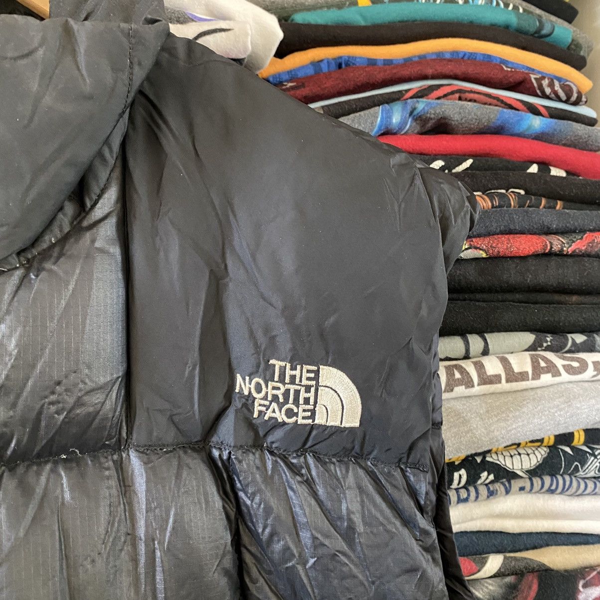 The North Face Vintage The North Face Goose Down NylonPuffy Vest Black 90s Size US M / EU 48-50 / 2 - 6 Thumbnail
