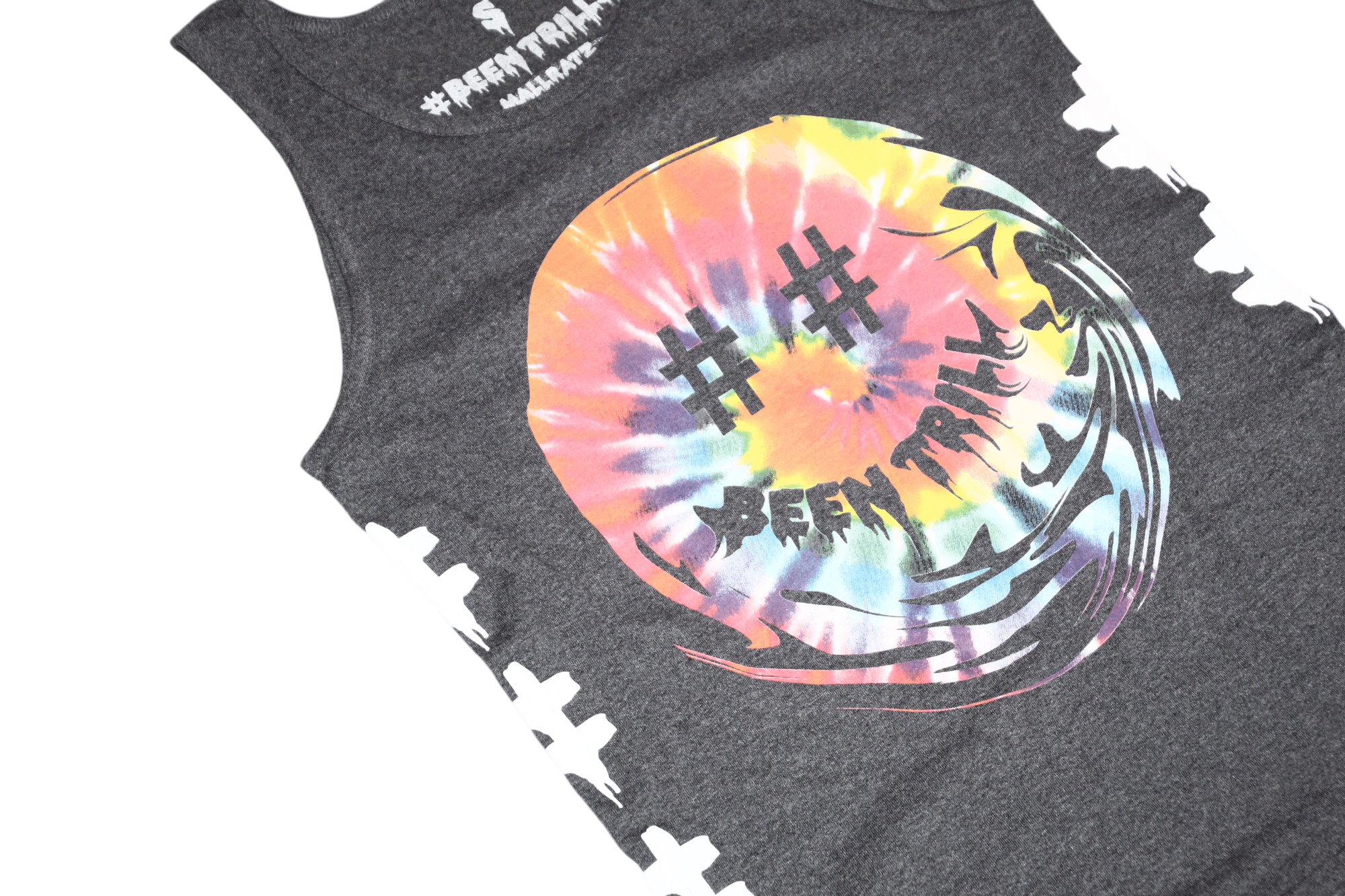 Been Trill Been Trill x Pacsun Acid Smile Print Charcoral Tank Top Size US S / EU 44-46 / 1 - 4 Thumbnail
