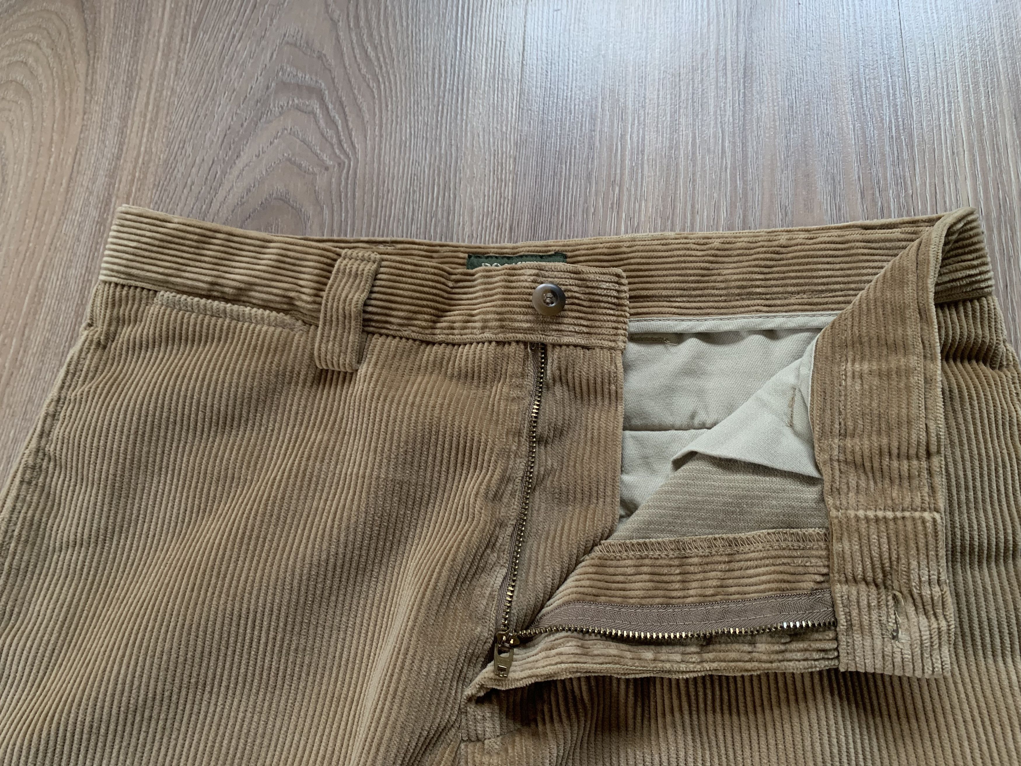 Dockers Mens Vintage Dockers Khaki Corduroy Pants Trousers Size US 32 / EU 48 - 5 Thumbnail