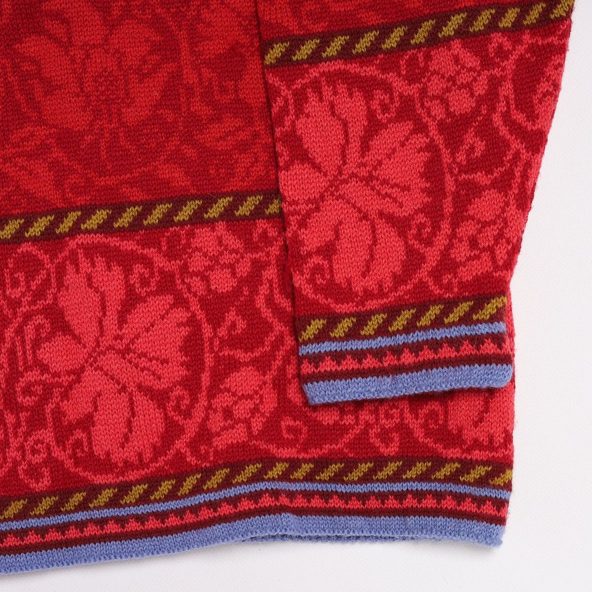 Other Oleana Norway Nordic Wool Red Sweater Knit Size S / US 4 / IT 40 - 6 Thumbnail
