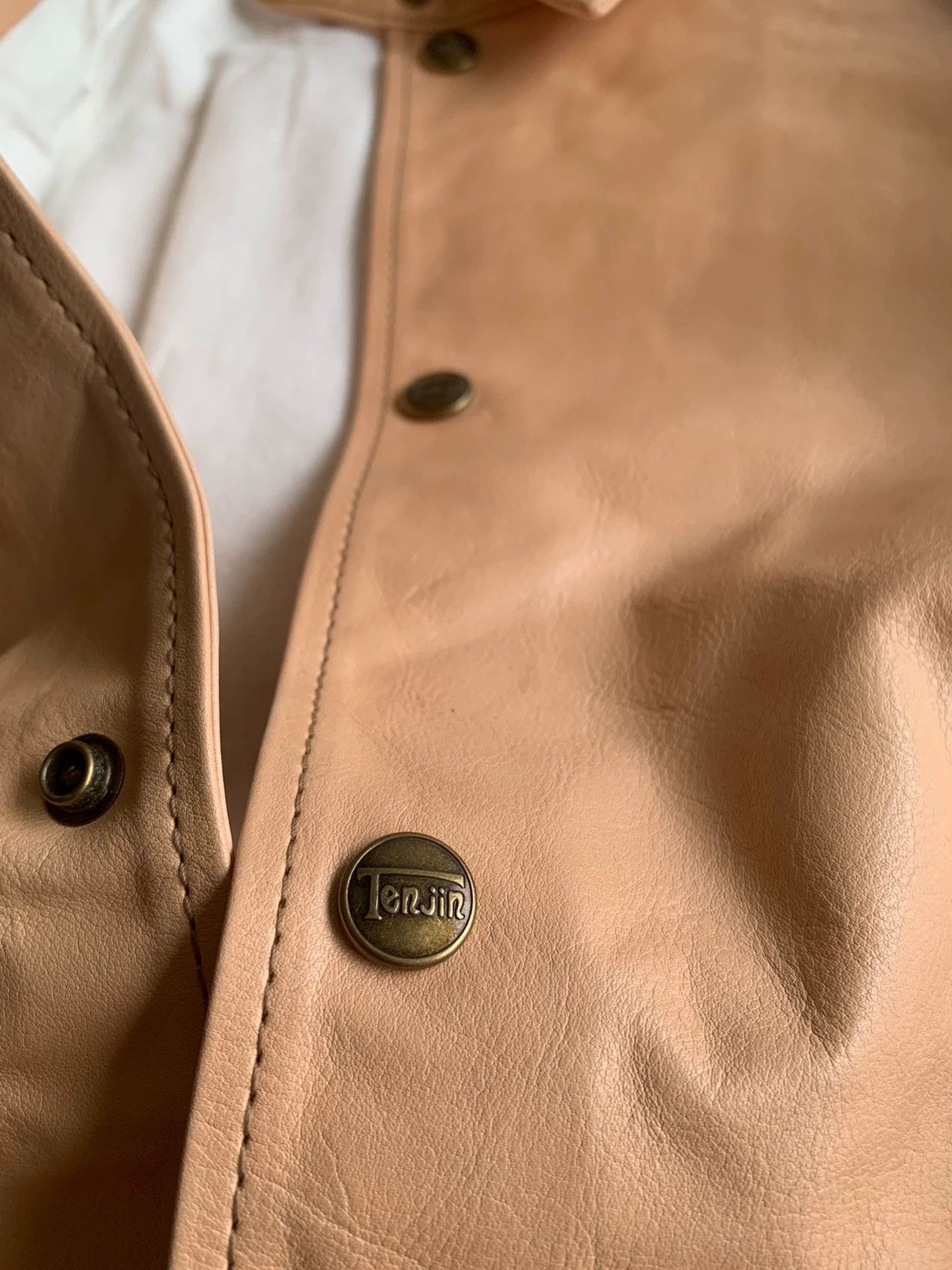 Other Tenjin Works New Tochigi Calfskin Coach Jacket Size 44 Size US S / EU 44-46 / 1 - 6 Thumbnail
