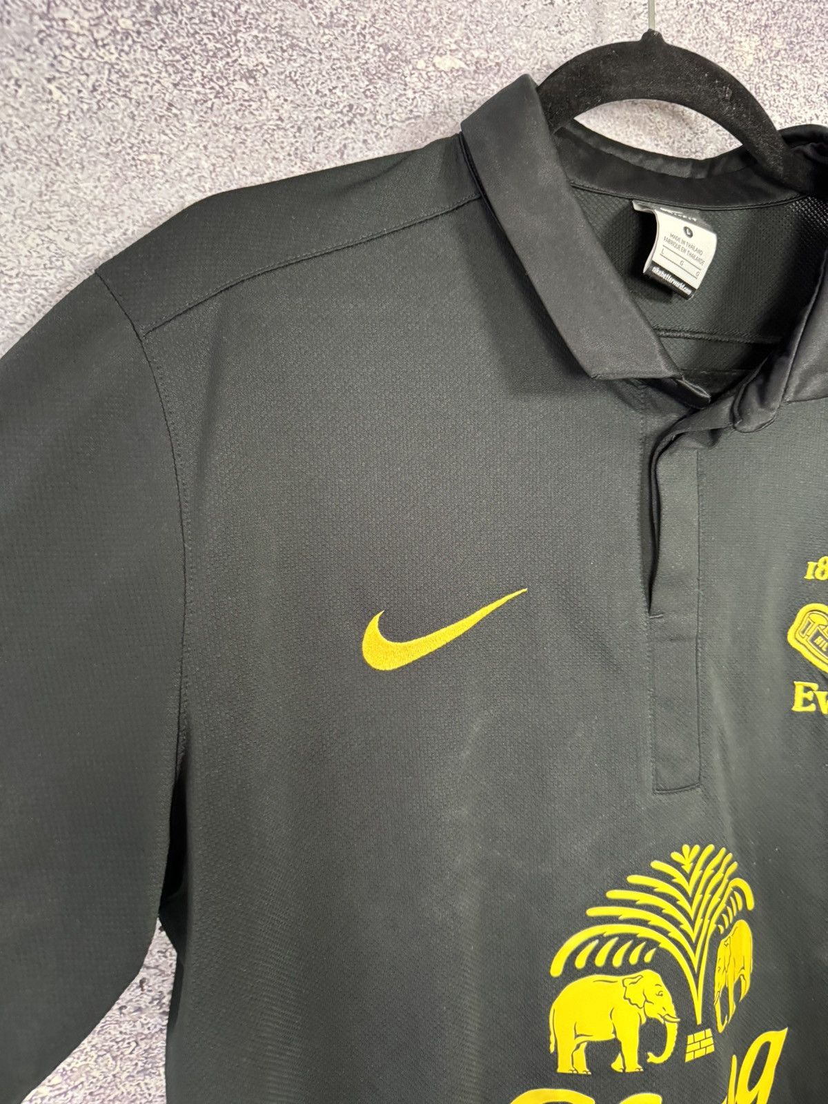 Nike × Vintage FERGUSON Vintage Everton 2012/13 Nike Jersey Blokcore Size US L / EU 52-54 / 3 - 7 Thumbnail