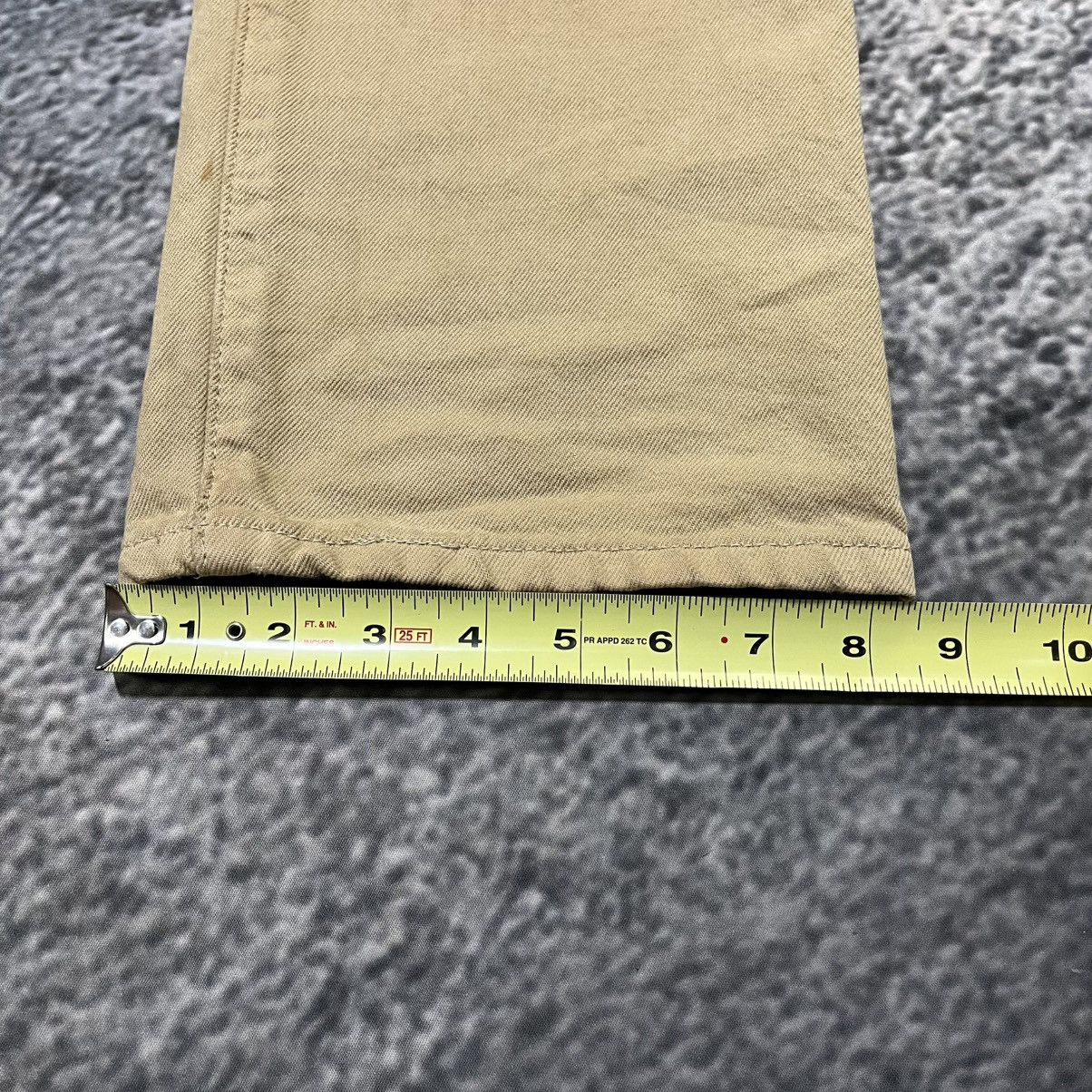 Levi's Vintage Levi's 501 Tan Button Fly 2000s Straight Fit Jeans Size US 31 - 15 Thumbnail