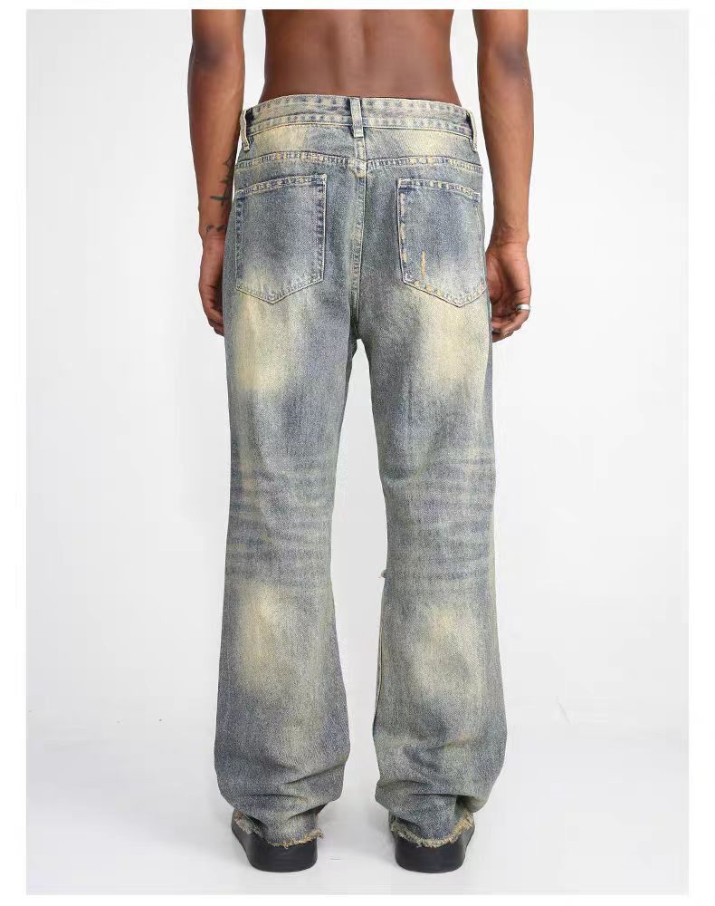 Jean × Vintage y2k washed faded loose baggy jeans Size US 28 / EU 44 - 4 Thumbnail