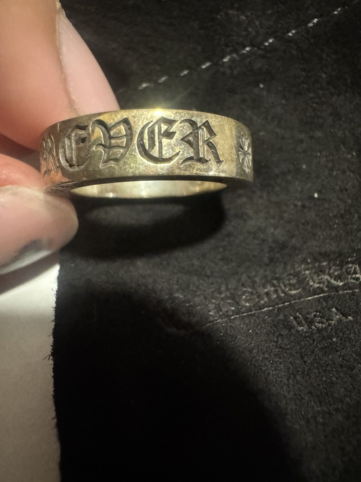 Chrome Hearts Forever Ring | Grailed