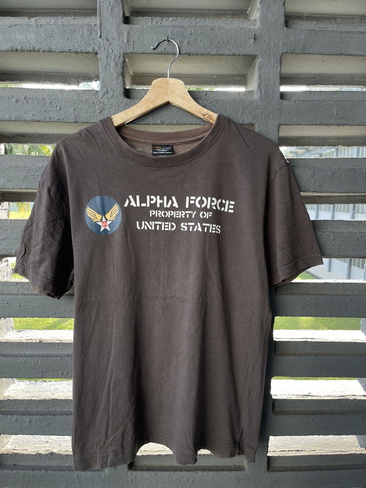 Alpha Industries Alpha Force property of united states t-shirt📸 Size US M / EU 48-50 / 2 - 1 Thumbnail