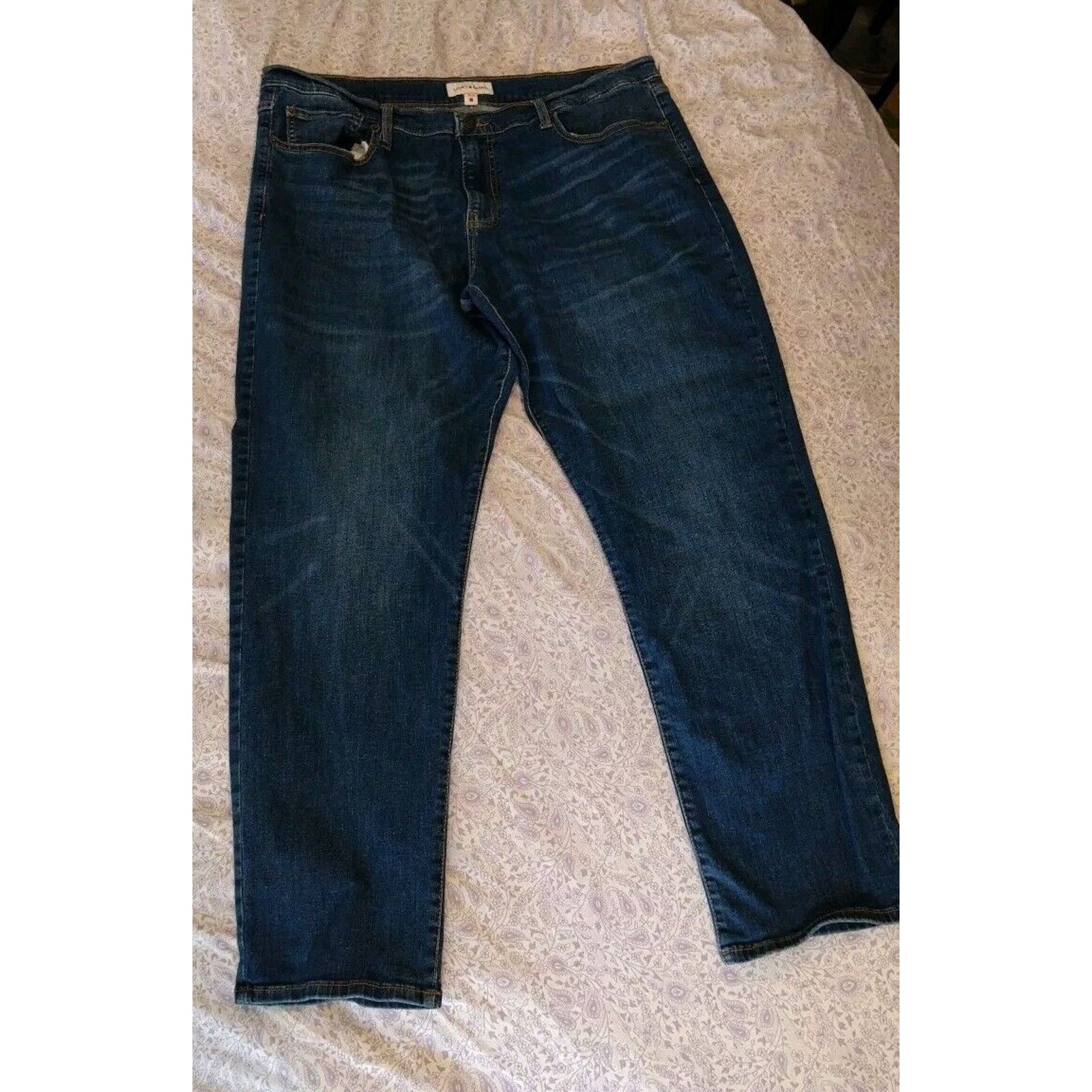 Lucky Brand Lucky Brand Jeans Mens 38x30 Relaxed Straight Leg Button Fly Size US 38 / EU 54 - 5 Thumbnail