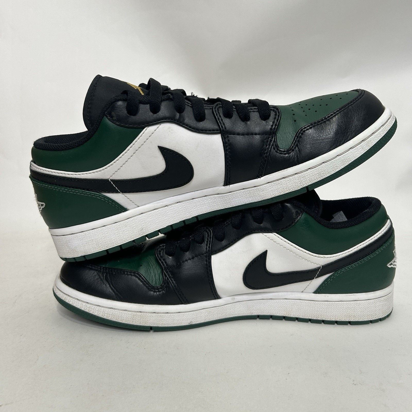 Jordan Brand Nike Air Jordan 1 Low Retro “Green Toe/Noble Green" Size US 10.5 / EU 43-44 - 3 Thumbnail