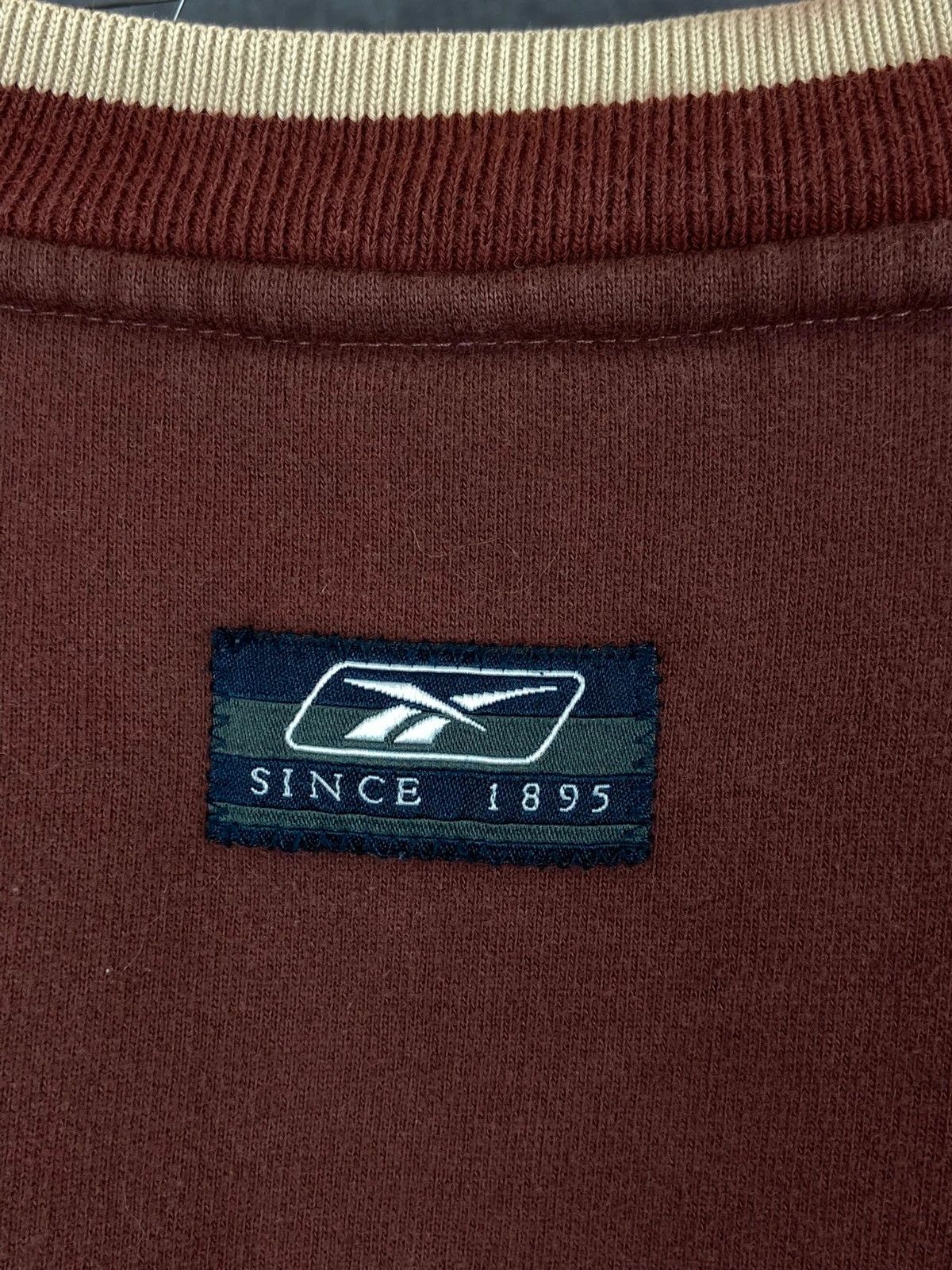 Reebok Reebok Brown Sweatshirt M Vintage Streetwear Size US M / EU 48-50 / 2 - 7 Thumbnail