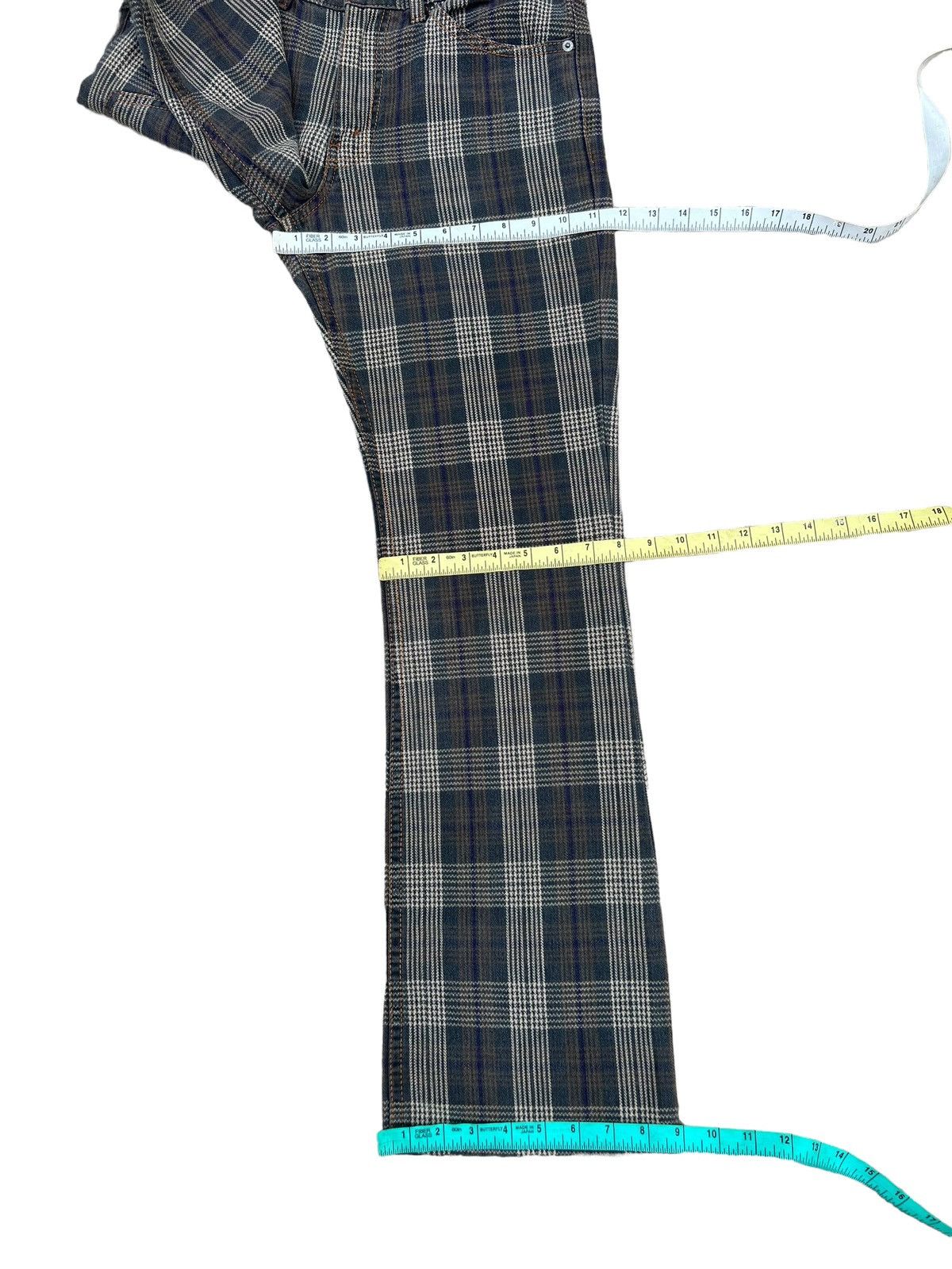 Levi's Vintage 2005 Levi’s 517 Checkered Bootcut Jeans Size US 30 / EU 46 - 3 Thumbnail