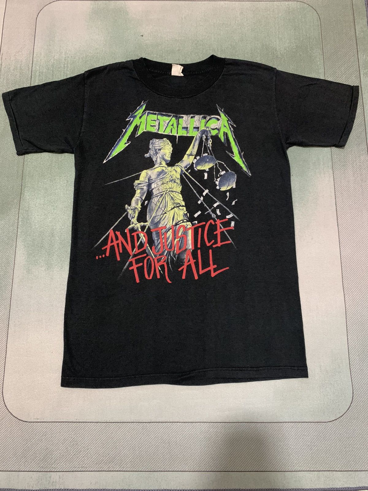 Metallica Vintage 80s Metallica And Justice For All Size US L / EU 52-54 / 3 - 14 Thumbnail