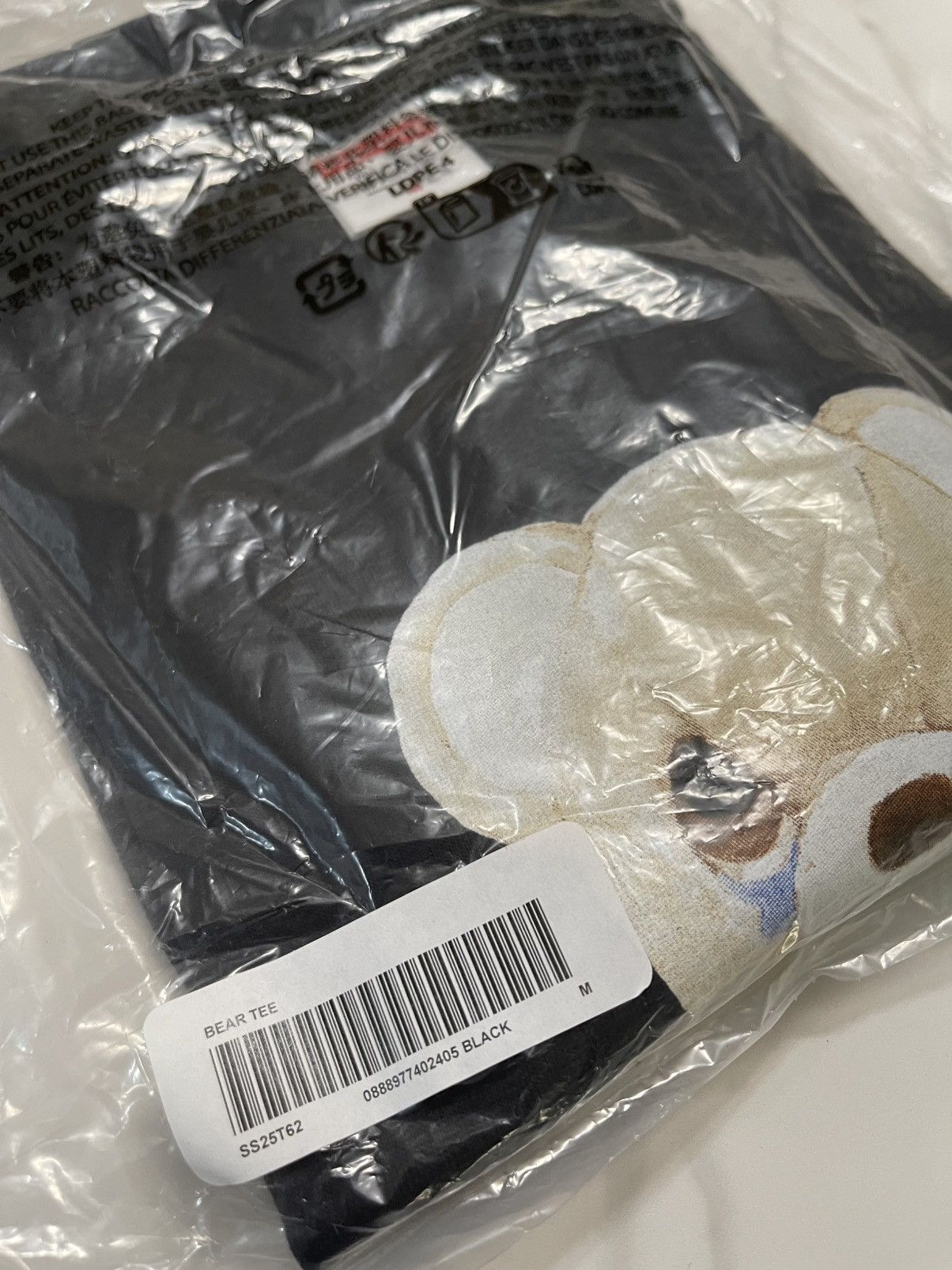 Supreme Supreme bear tee black medium Size US M / EU 48-50 / 2 - 3 Thumbnail
