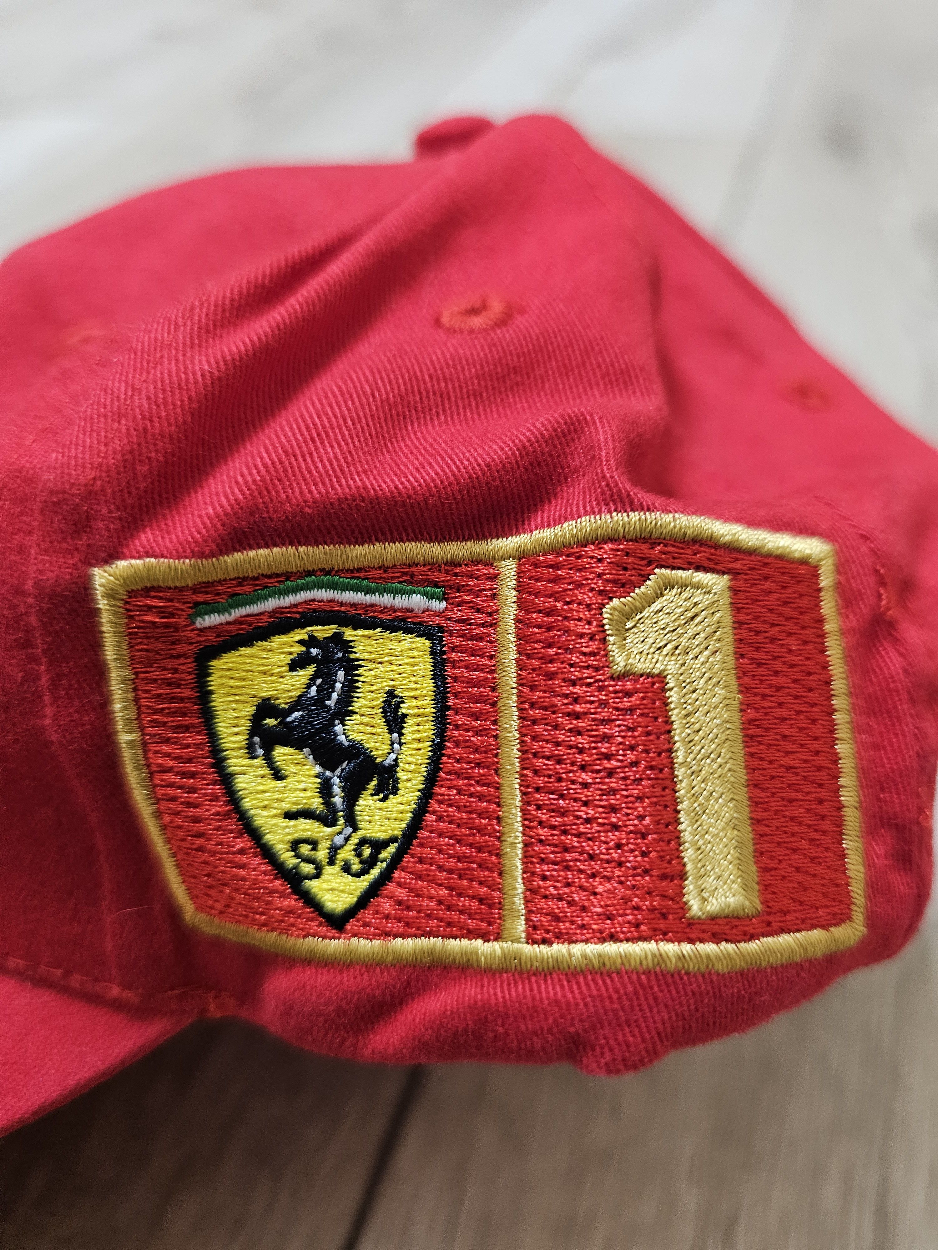 Ferrari × Formula 1 FERRARI CAP VINTAGE MICHAEL SCHUMACHER CAP FORMULA 1 CAP Size ONE SIZE - 5 Thumbnail