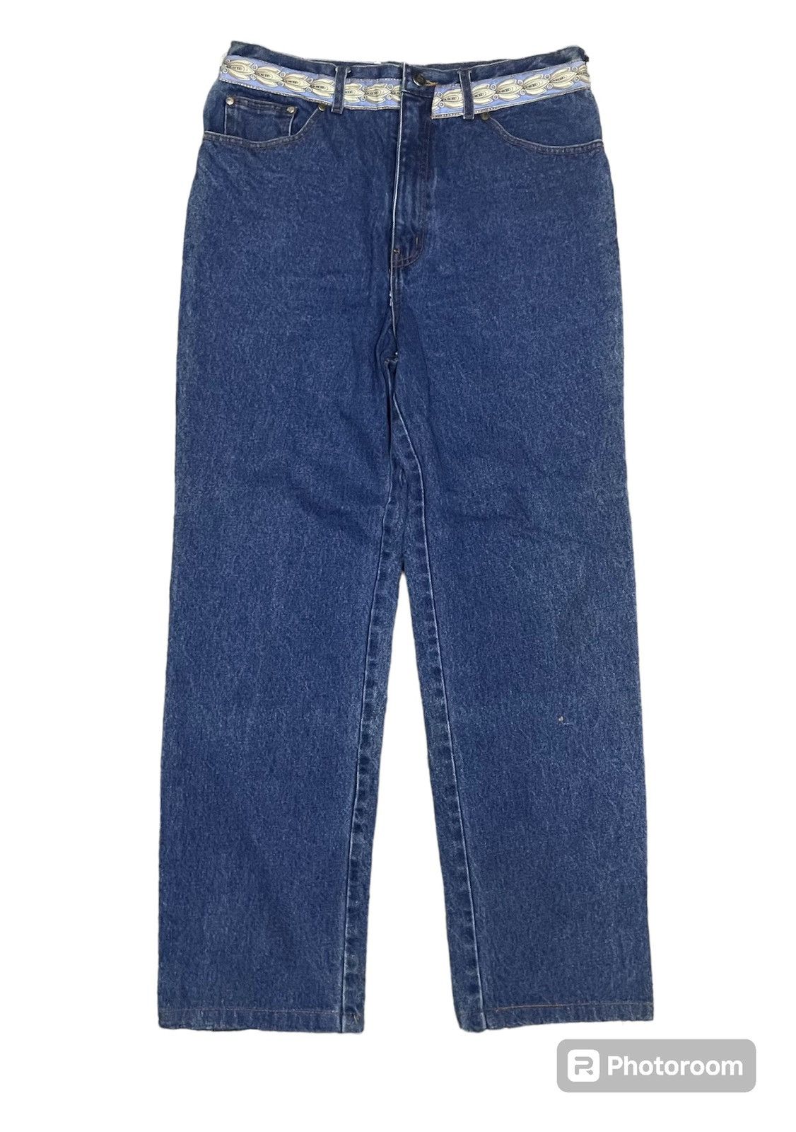 MCM 90s MCM DENIM BAGGY JEANS RARE DESIGN Size US 30 / EU 46 - 2 Thumbnail