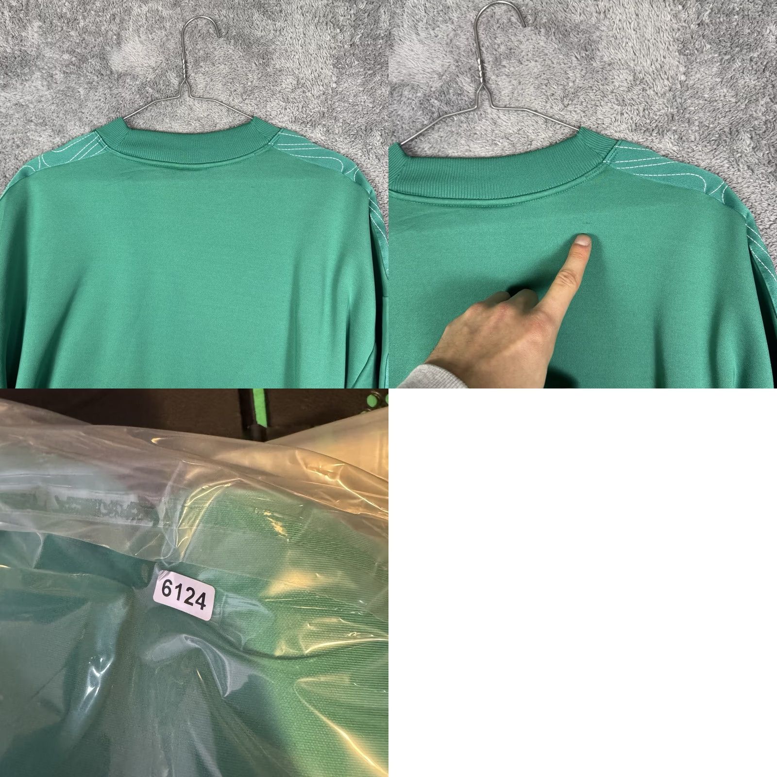 Nike Nike Therma-Fit Tech Sweatshirt Mens L Center Swoosh Logo Tape Pullover Green DQ5513 Size US L / EU 52-54 / 3 - 9 Thumbnail
