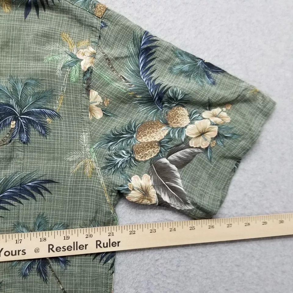 Campia Moda Campia Moda Shirt Men Medium Floral Hawaiian Button Up Rayon Size US M / EU 48-50 / 2 - 8 Thumbnail