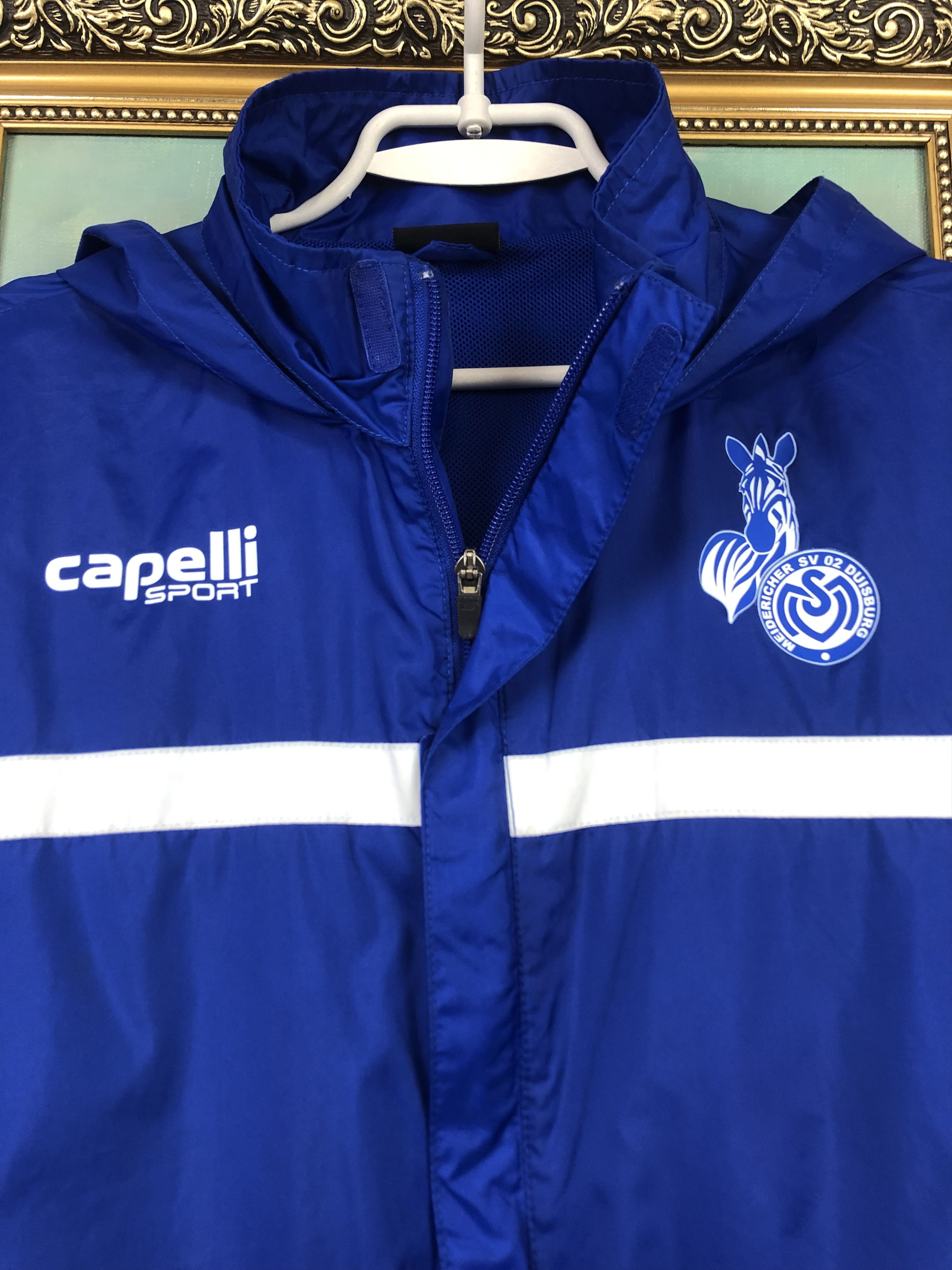 Other Vintage MSV Duisburg Football JAcket Windbreaker Soccer Size US M / EU 48-50 / 2 - 3 Thumbnail