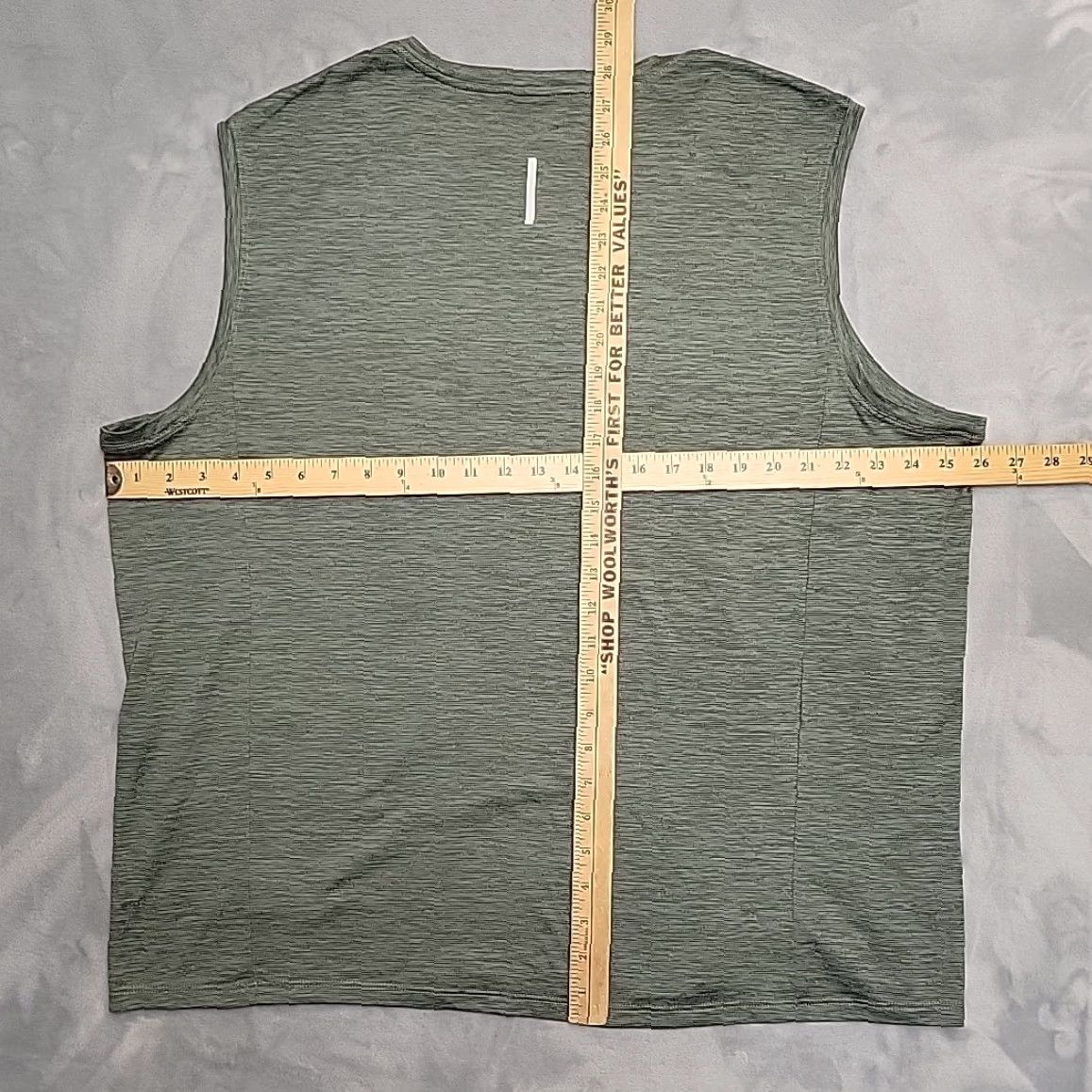 Vintage REI Co Op Shirt Men 2XL Green Tank Top Performance Stretch Wicking Outdoor TEE Sleeveless Pullover Crew Neck Logo Machine Washable Sports Outdoor Size US XXL / EU 58 / 5 - 7 Thumbnail