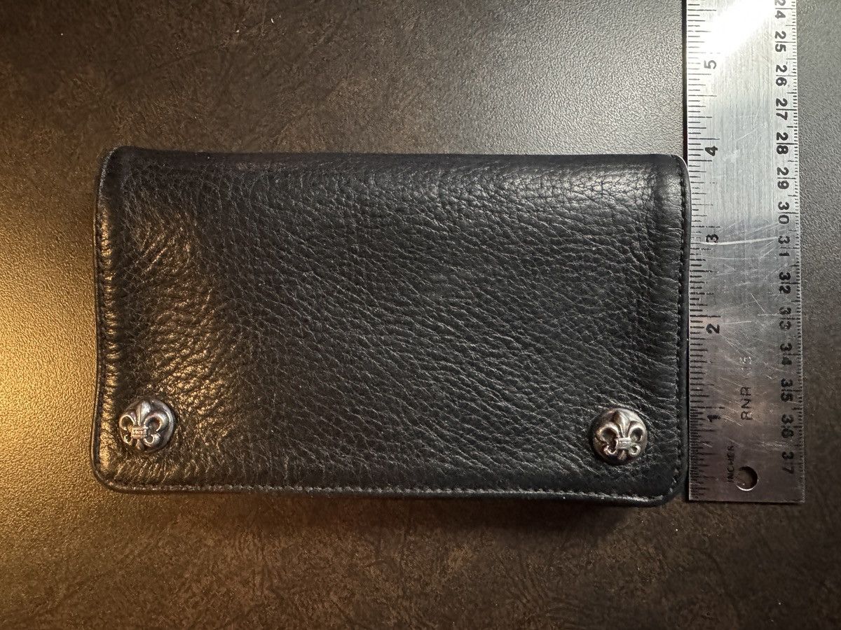 Chrome Hearts Chrome Hearts large wallet with silver clamps Size ONE SIZE - 6 Thumbnail