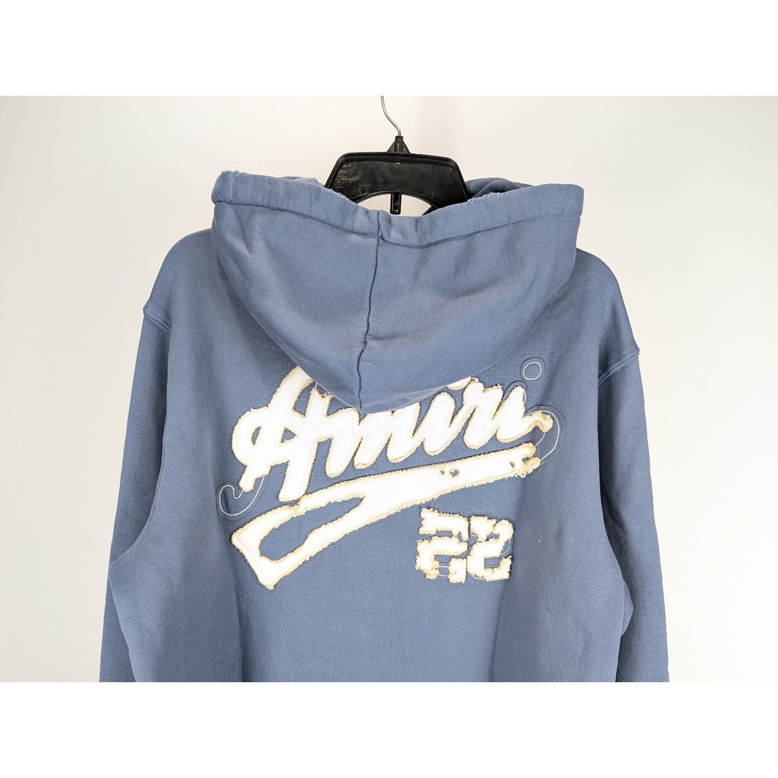 Amiri o1rshd1 Q:3 / Amiri 22 Hoodie in Bluefin Size US XL / EU 56 / 4 - 13 Thumbnail