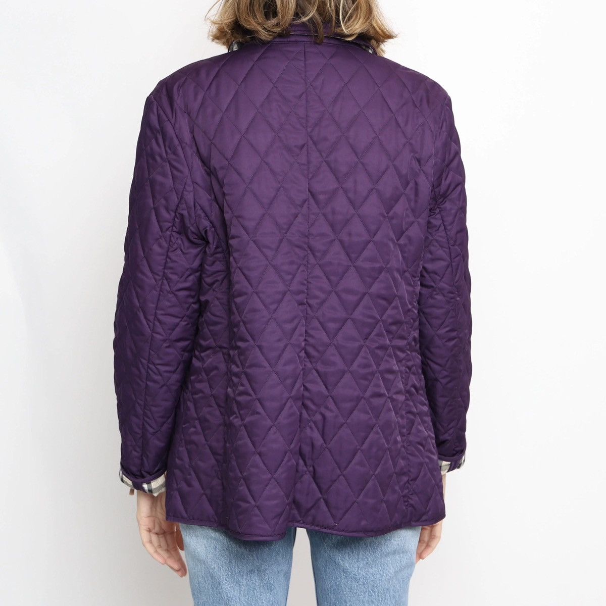 Burberry Burberry London Diamond Quilted Lined Novacheck Jacket Size M / US 6-8 / IT 42-44 - 5 Thumbnail