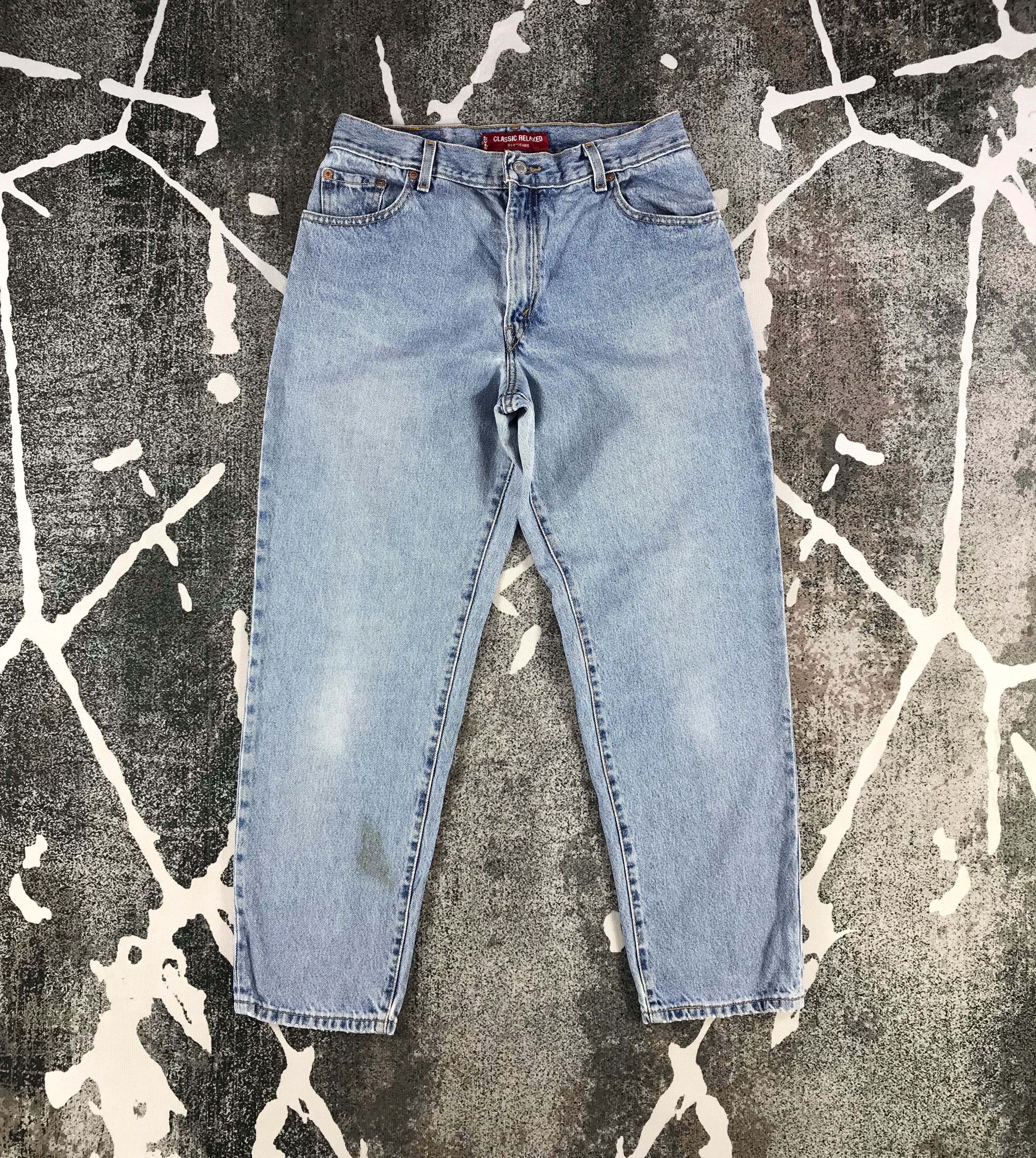 Levi's Vintage Levis 550 Jeans Medium Wash Denim KJ876 Size 31" - 1 Thumbnail