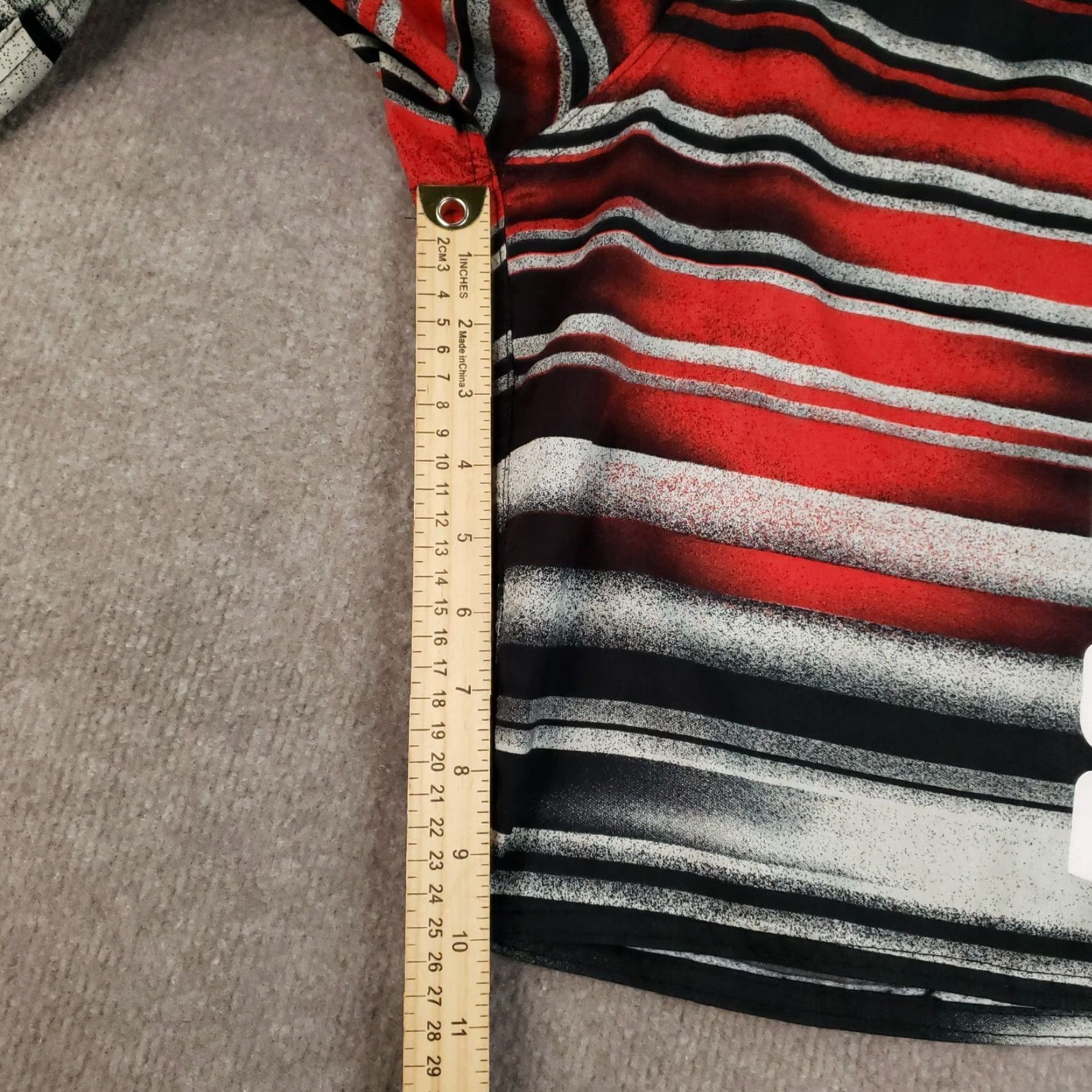 No Fear No Fear Board Shorts Mens M Black Striped Drawstring Lined Beach Size US 31 - 2 Thumbnail