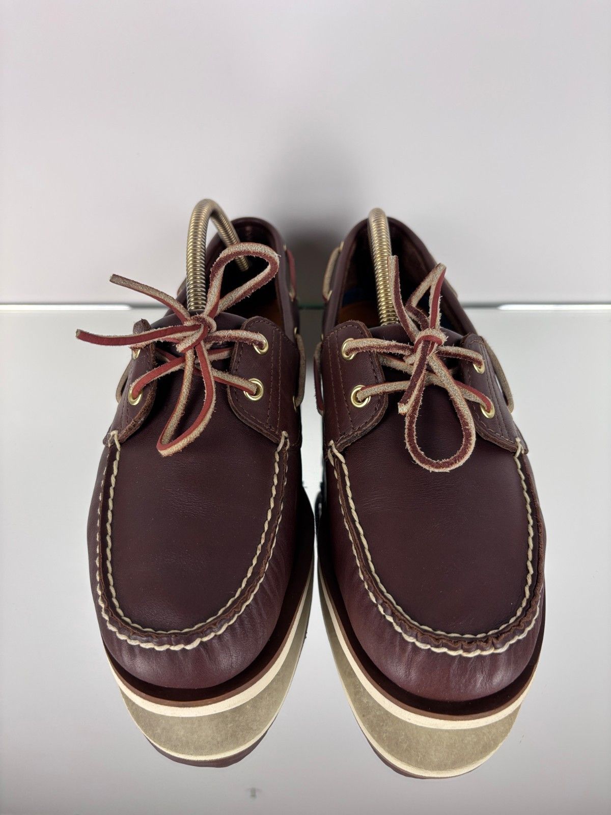Timberland Timberland Classic Leather Boat Shoes Brown Size US 10 Size US 10 / EU 43 - 4 Thumbnail