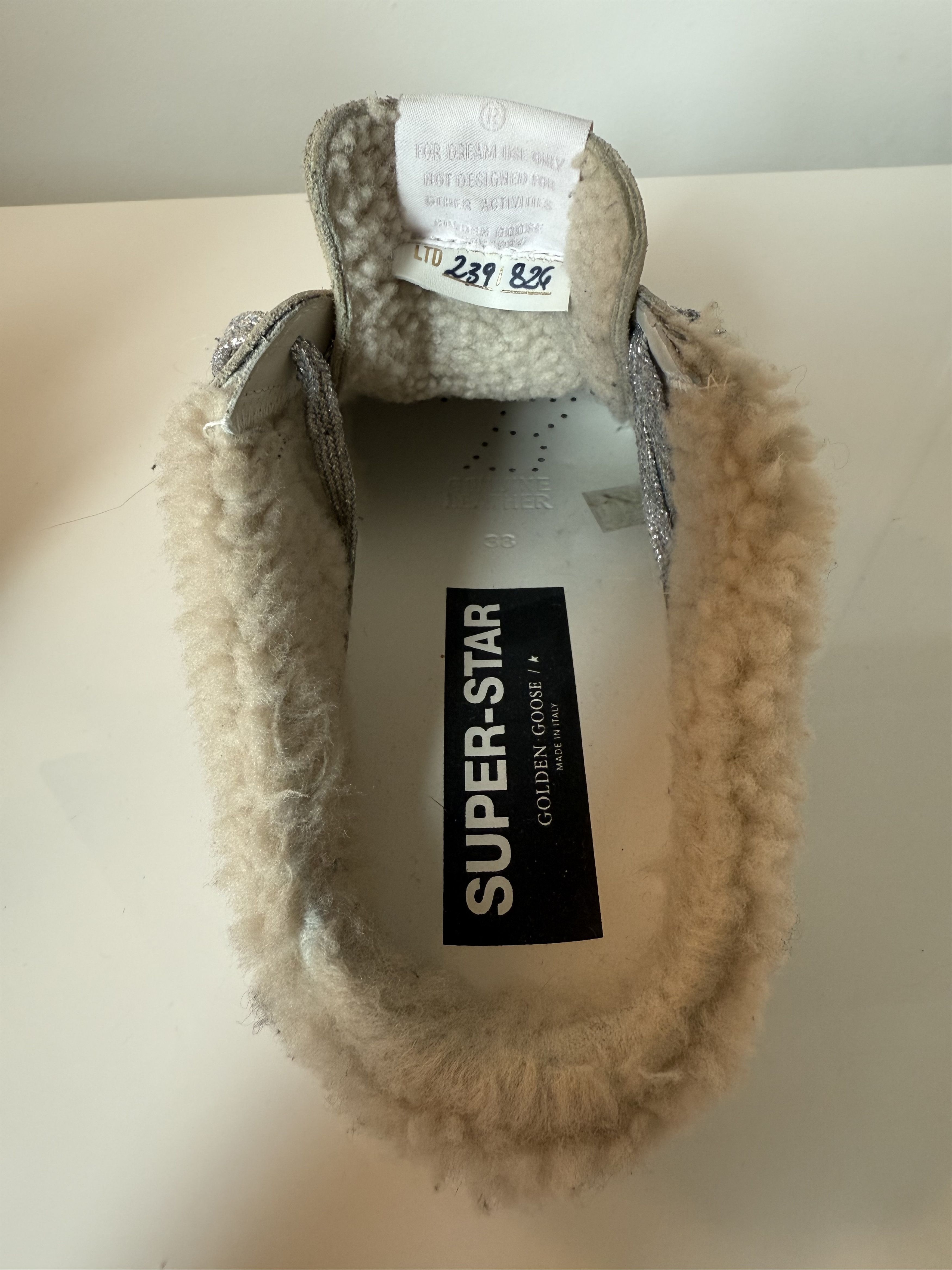 Golden Goose Golden Goose Shearling Slip On Sneaker Size US 8 / IT 38 - 4 Thumbnail