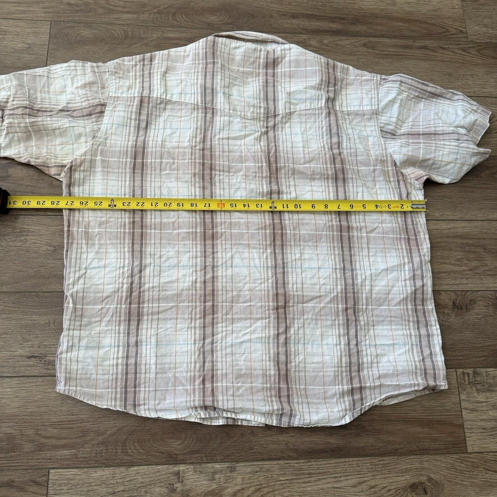Wrangler Vintage Wrangler Western Plaid Cowboy Snap Shirt Y2K Size US XXL / EU 58 / 5 - 5 Thumbnail