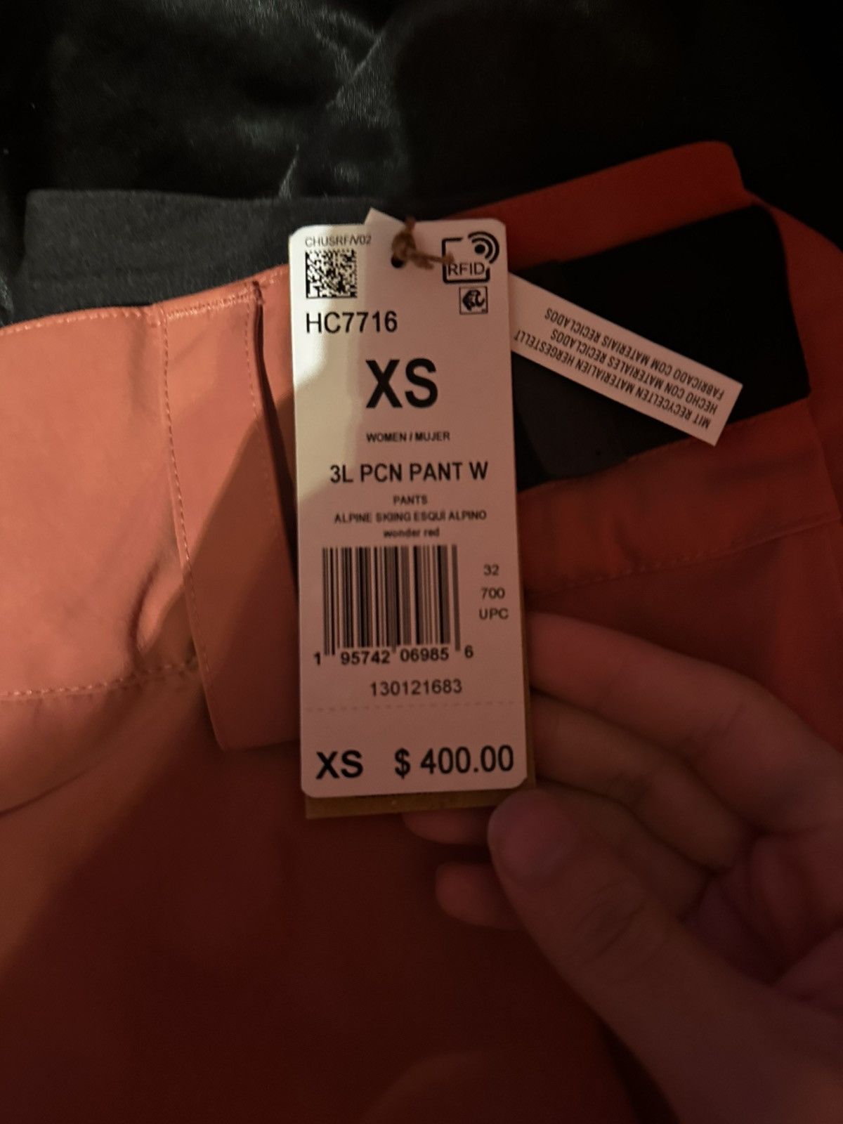 Adidas Adidas Terrex 3-Layer Nylon Skiing Pants Size 26" / US 2 / IT 38 - 2 Thumbnail