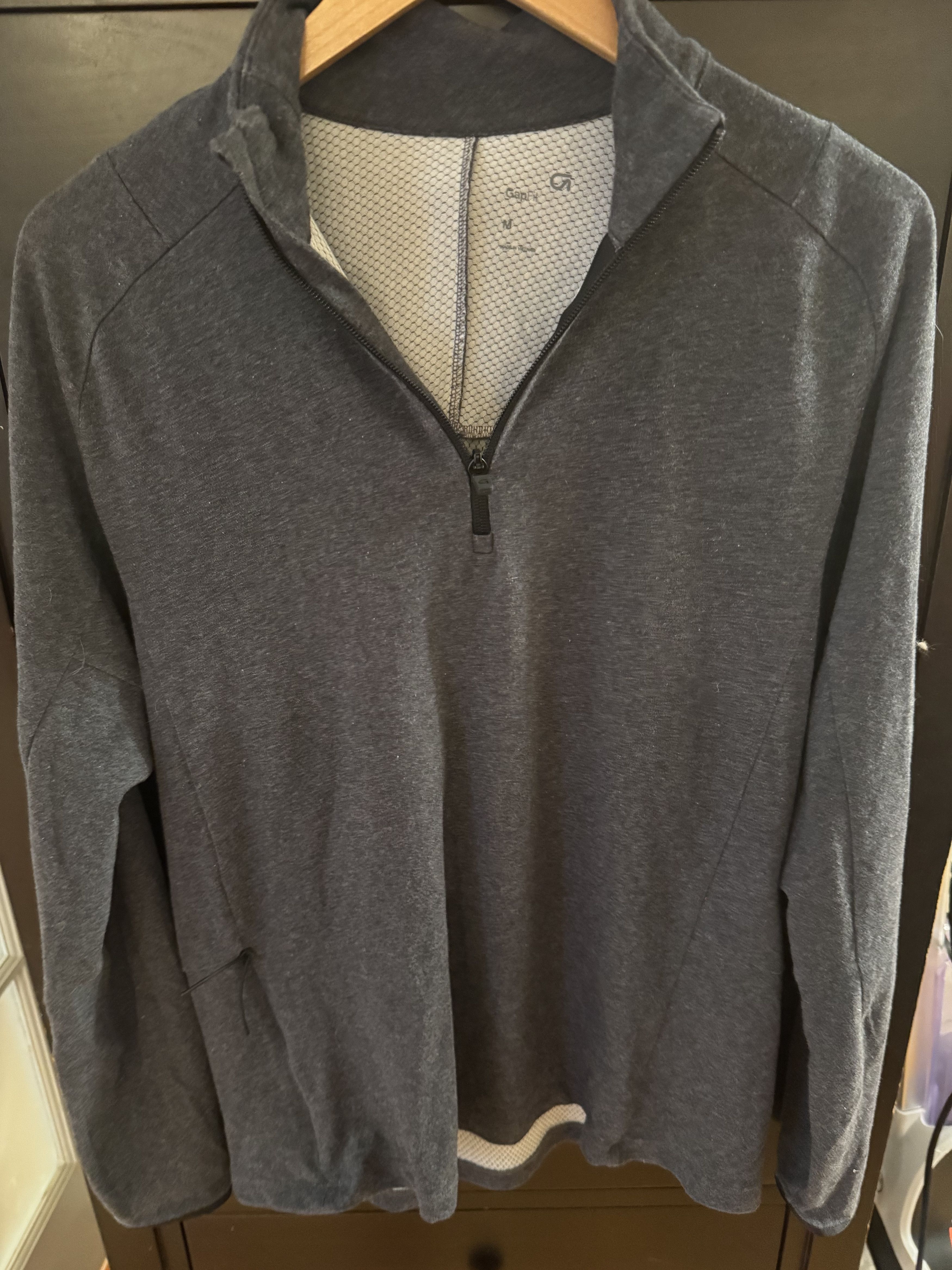 Gap Gap Dark Grey Half Zip pullover/sweatshirt Size US M / EU 48-50 / 2 - 1 Thumbnail