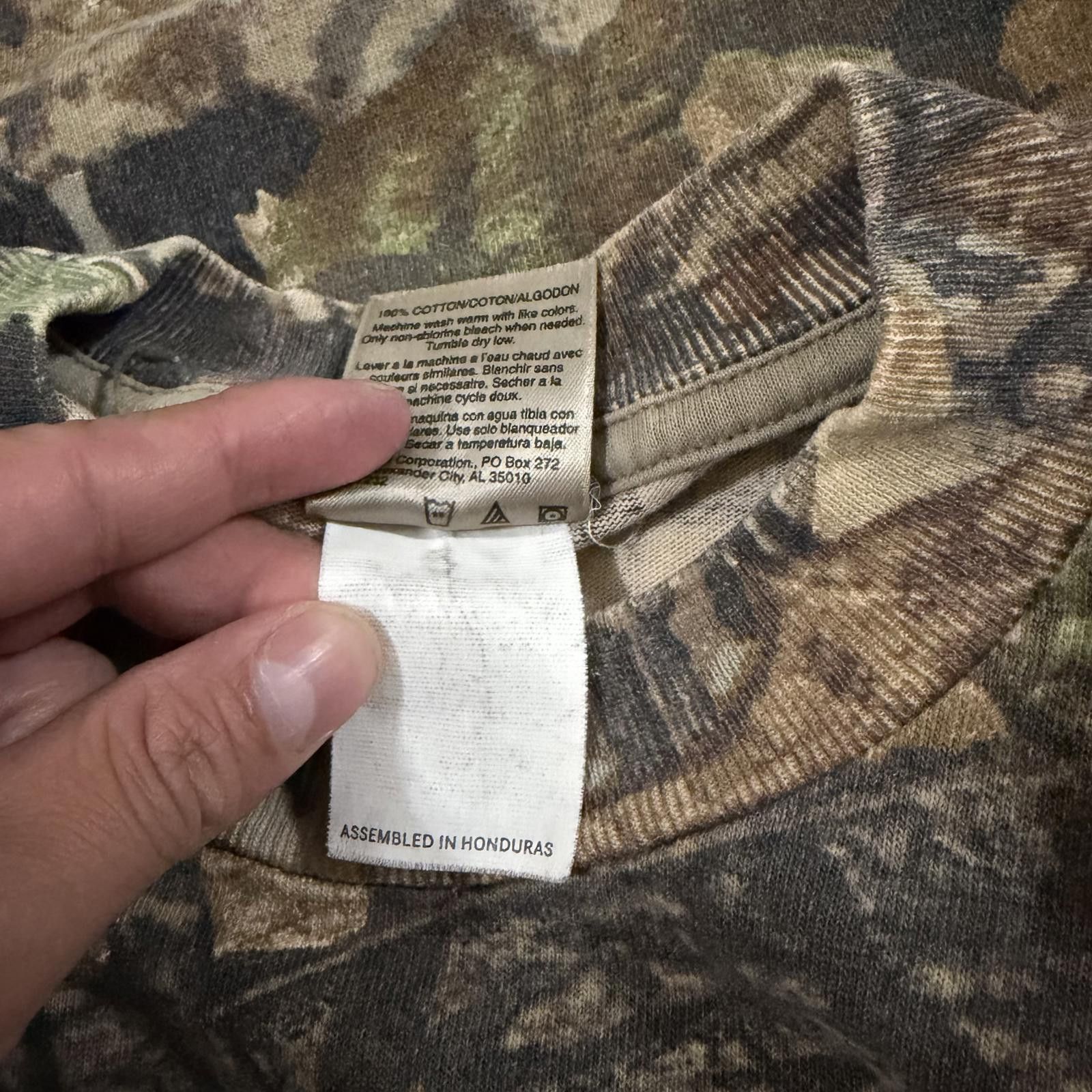 Jerzees Vintage Mossy Oak Forest Floor Camo Jerzees Outdoors Shirt Size US L / EU 52-54 / 3 - 4 Thumbnail