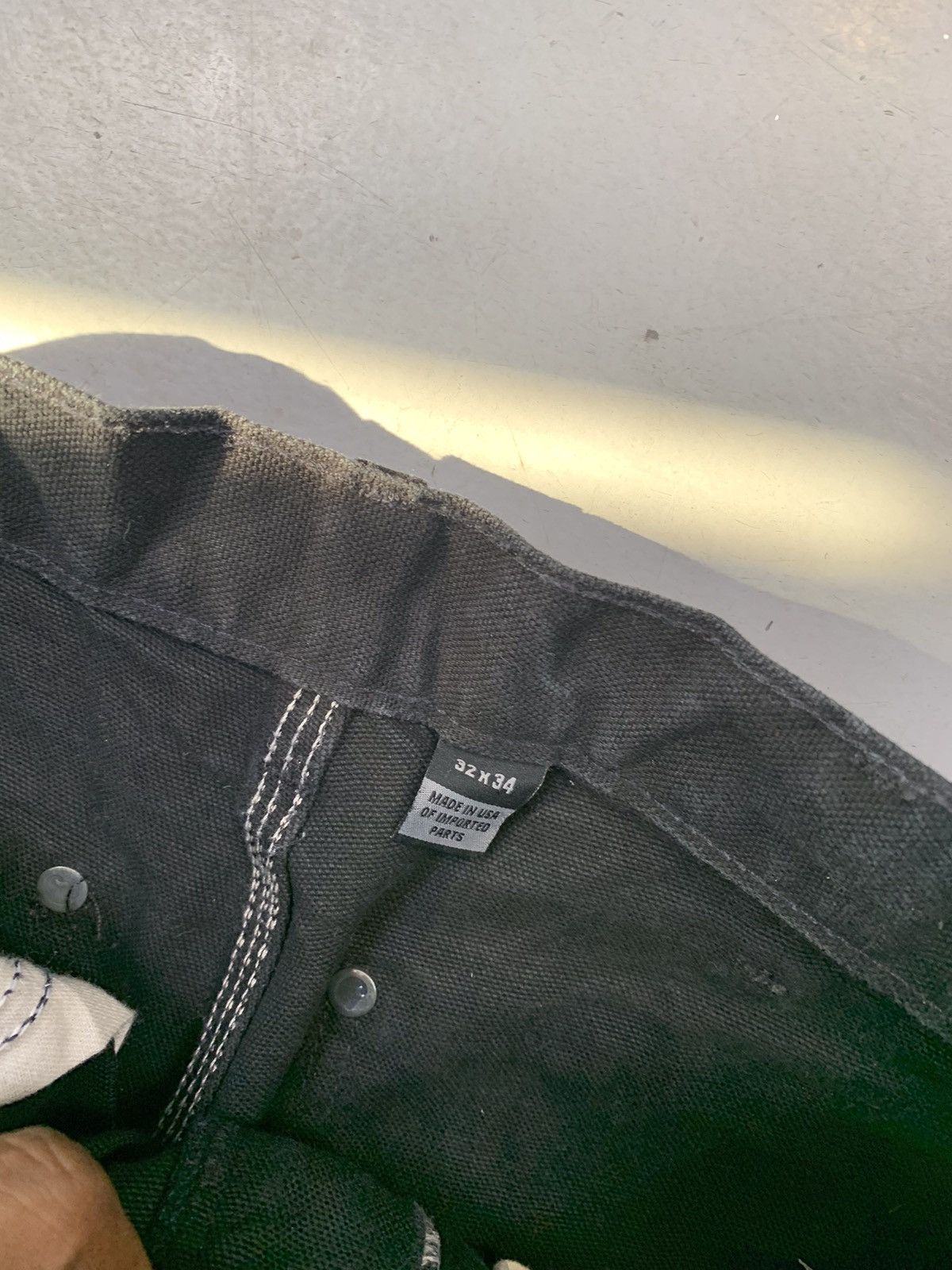 Carhartt Rare vintage carhartt thrashed double knee Size US 31 - 6 Thumbnail